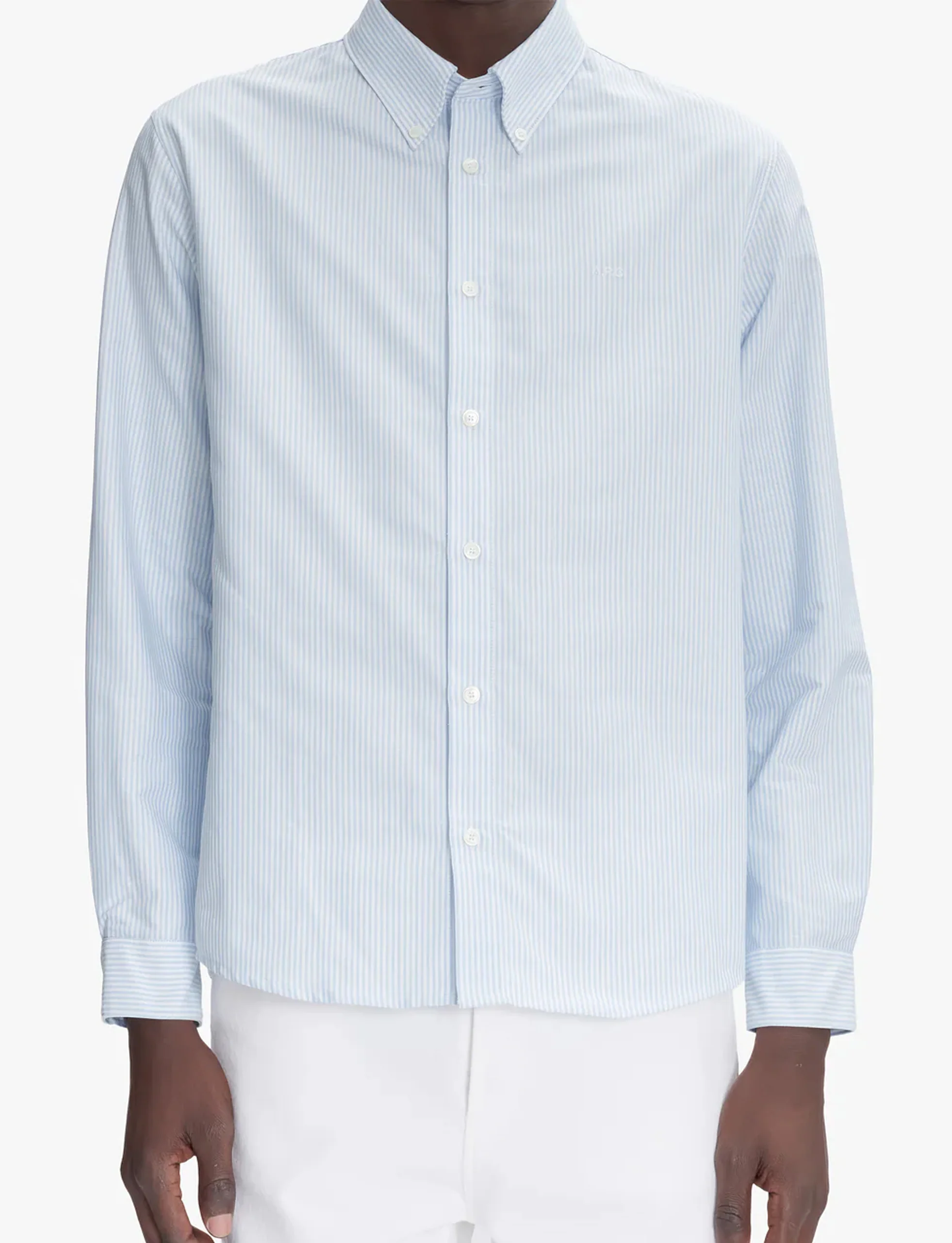 A.P.C. CHEMISE NEW GREG IAA BLUE - Image 2