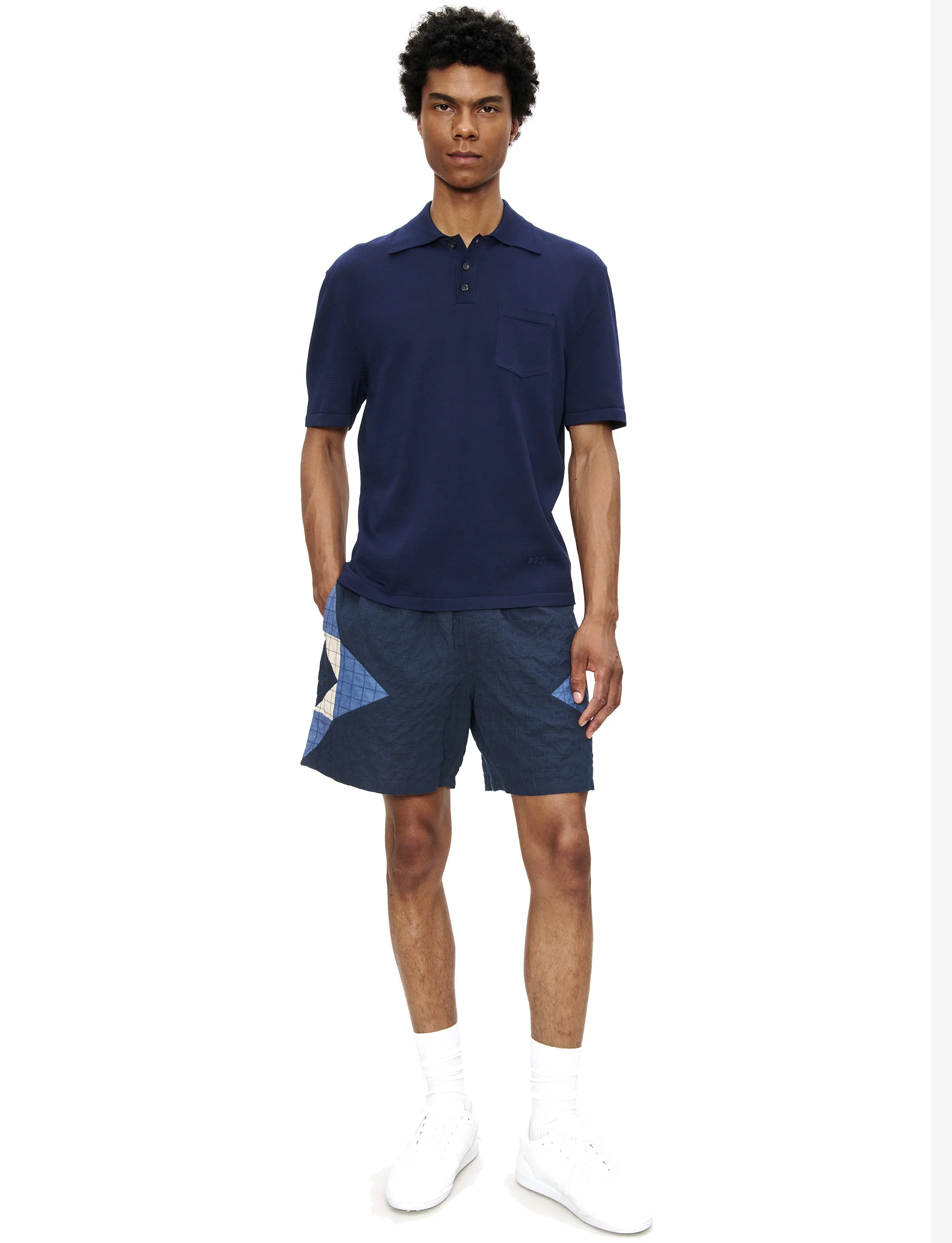 A.P.C. POLO COLIN NAVY - Image 2