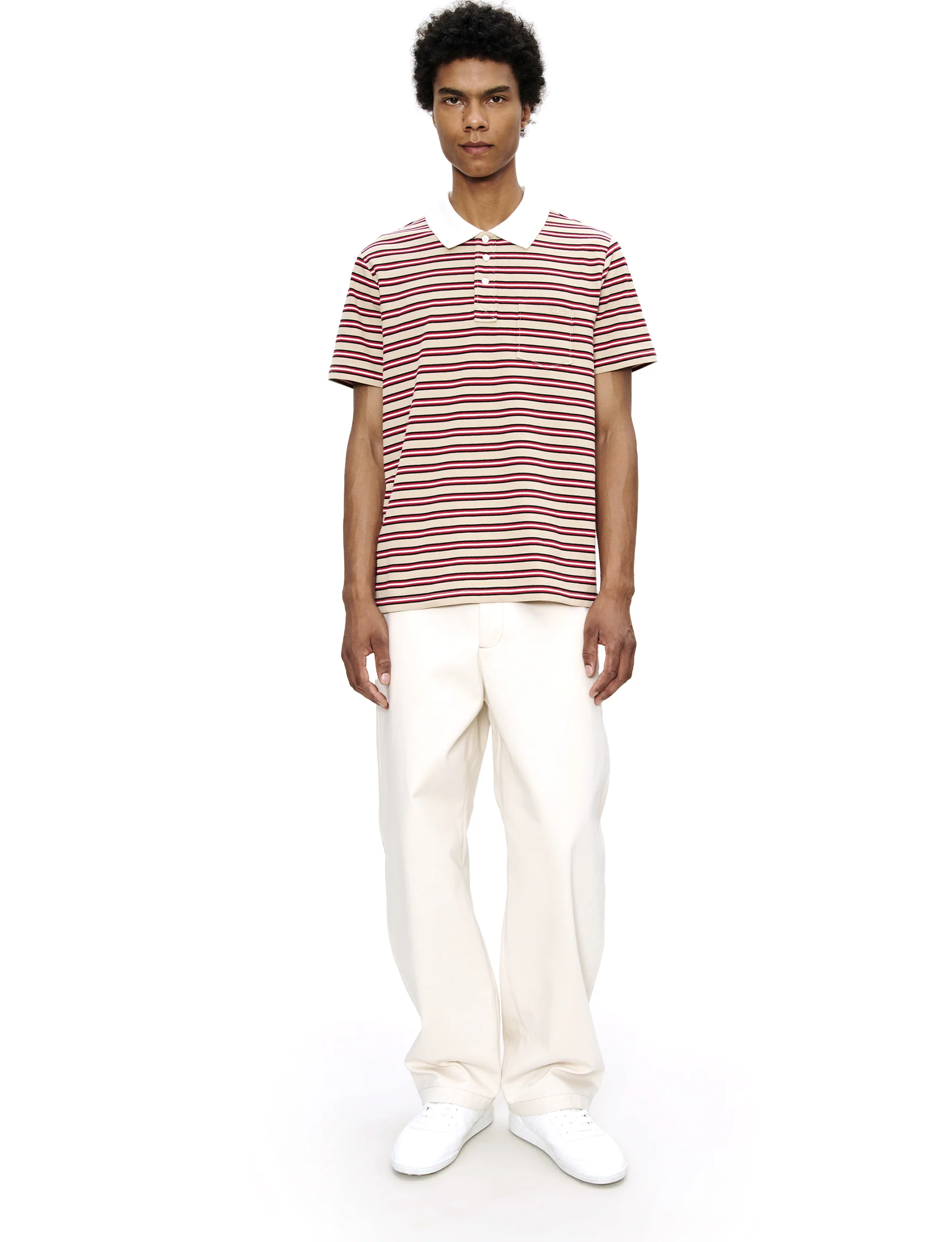 A.P.C. POLO OSCAR DARK BEIGE - Image 2