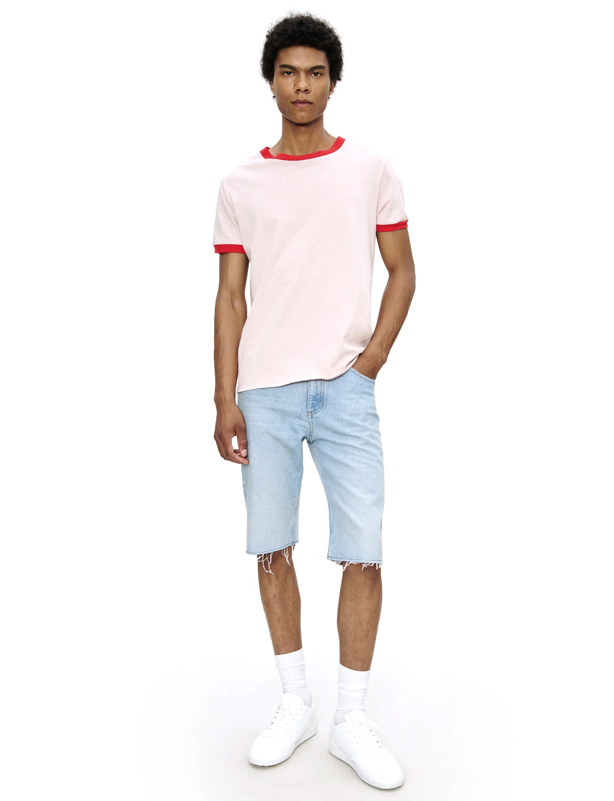 A.P.C. T-SHIRT JULES FAA PINK - Image 2