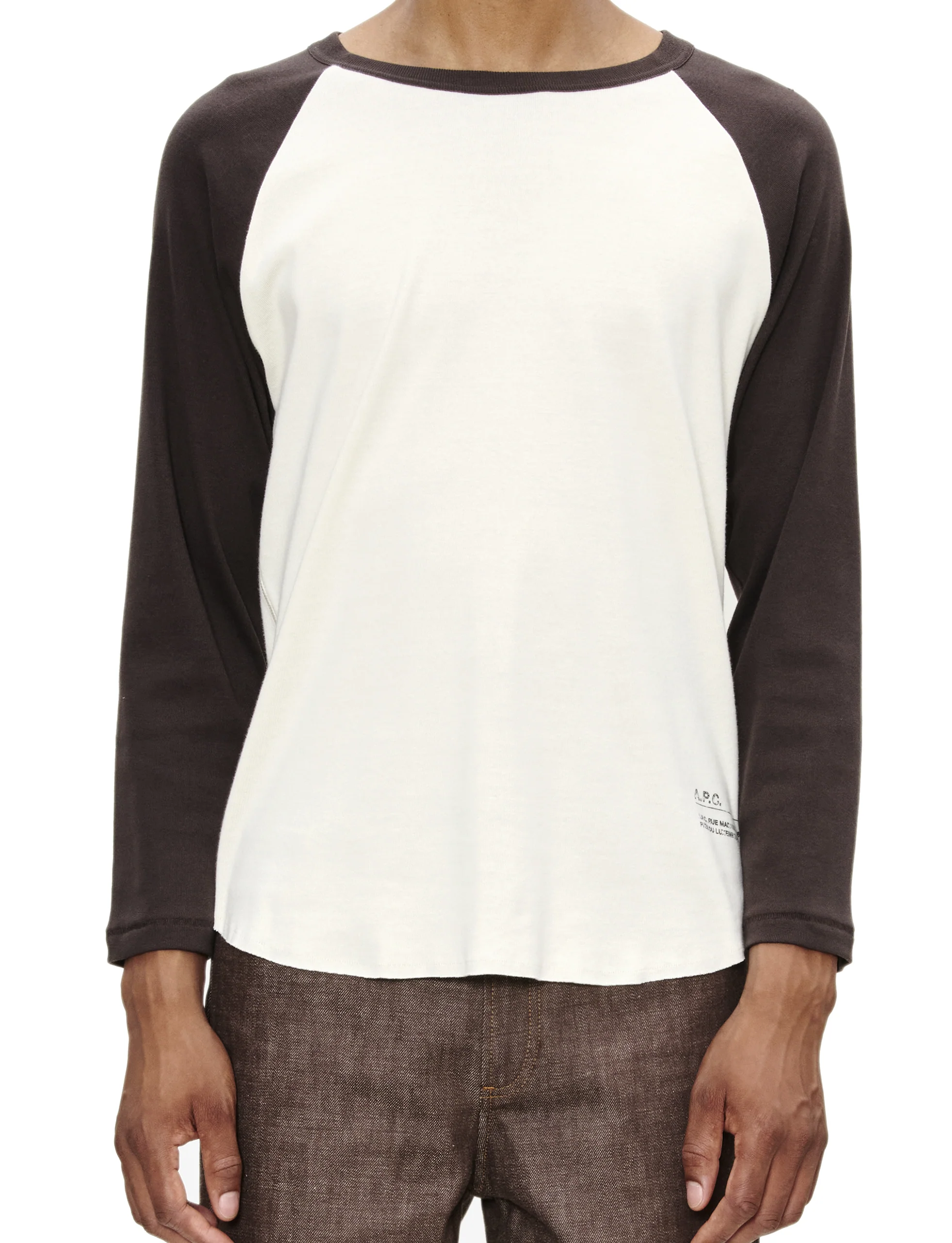 A.P.C. T-SHIRT QUARTER BEIGE/BROWN - Image 3
