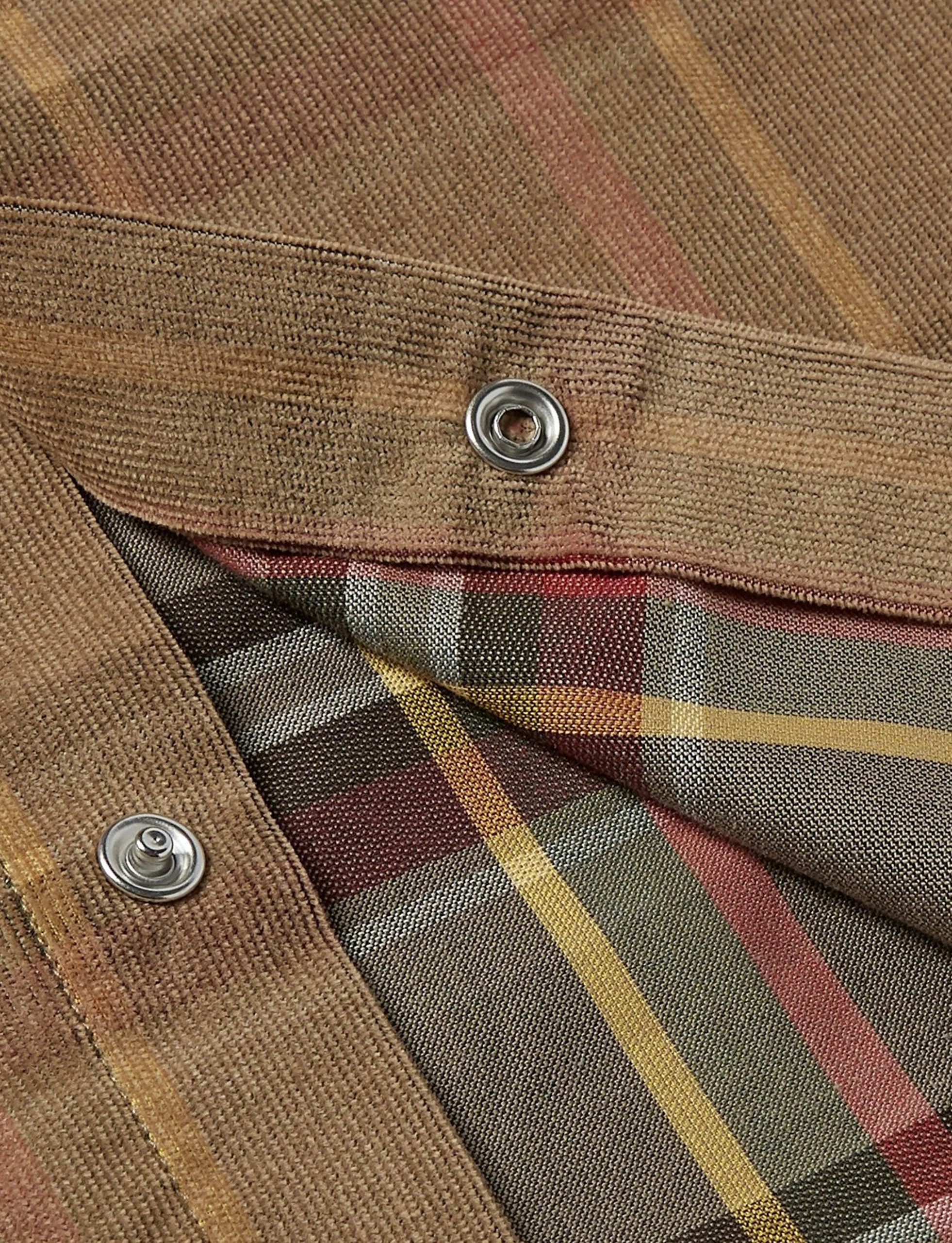 A.P.C.  Tundra Checked Cotton-Corduroy Shirt - Image 3