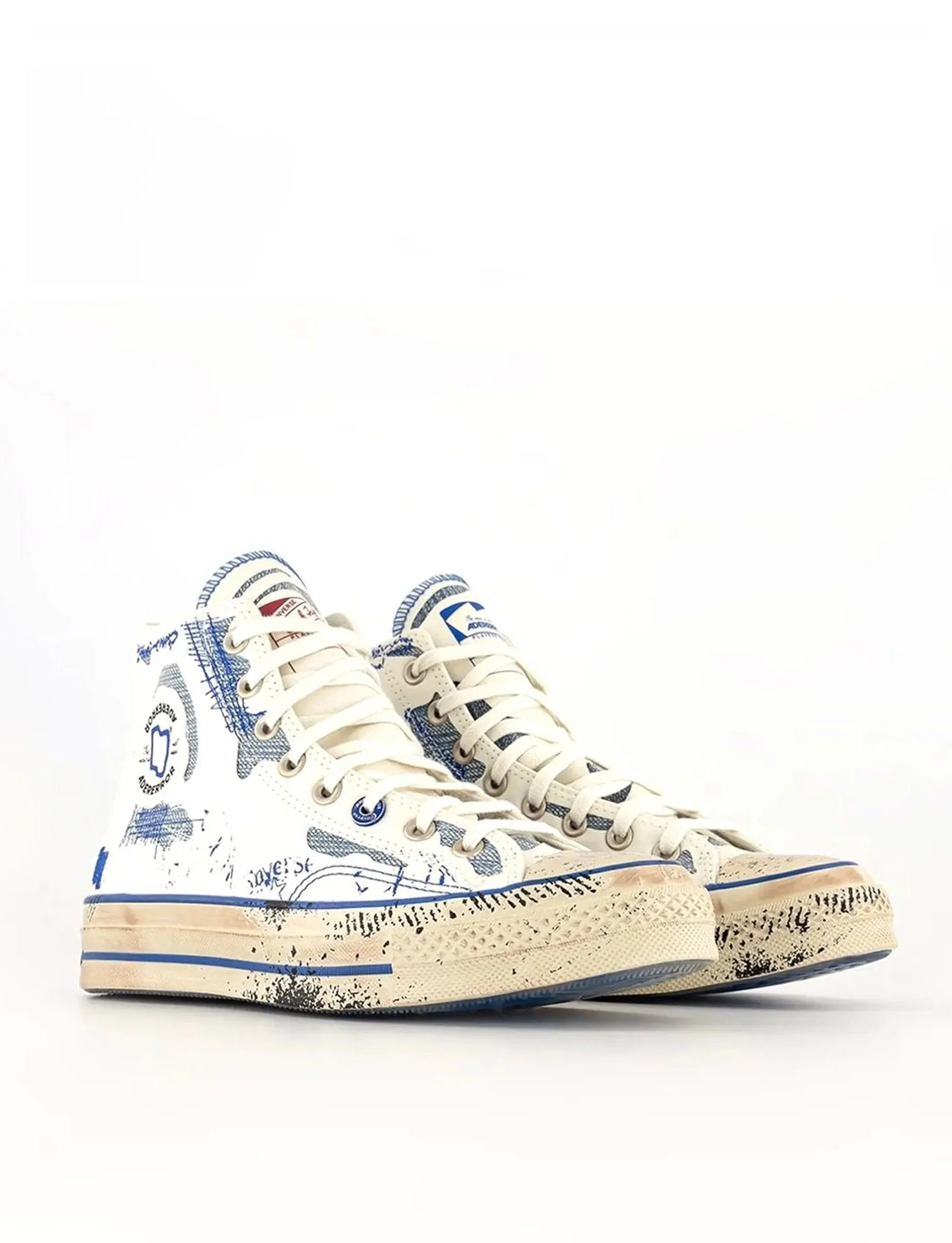 Ader Error x Converse All Star HI 70s White Blue - Image 2