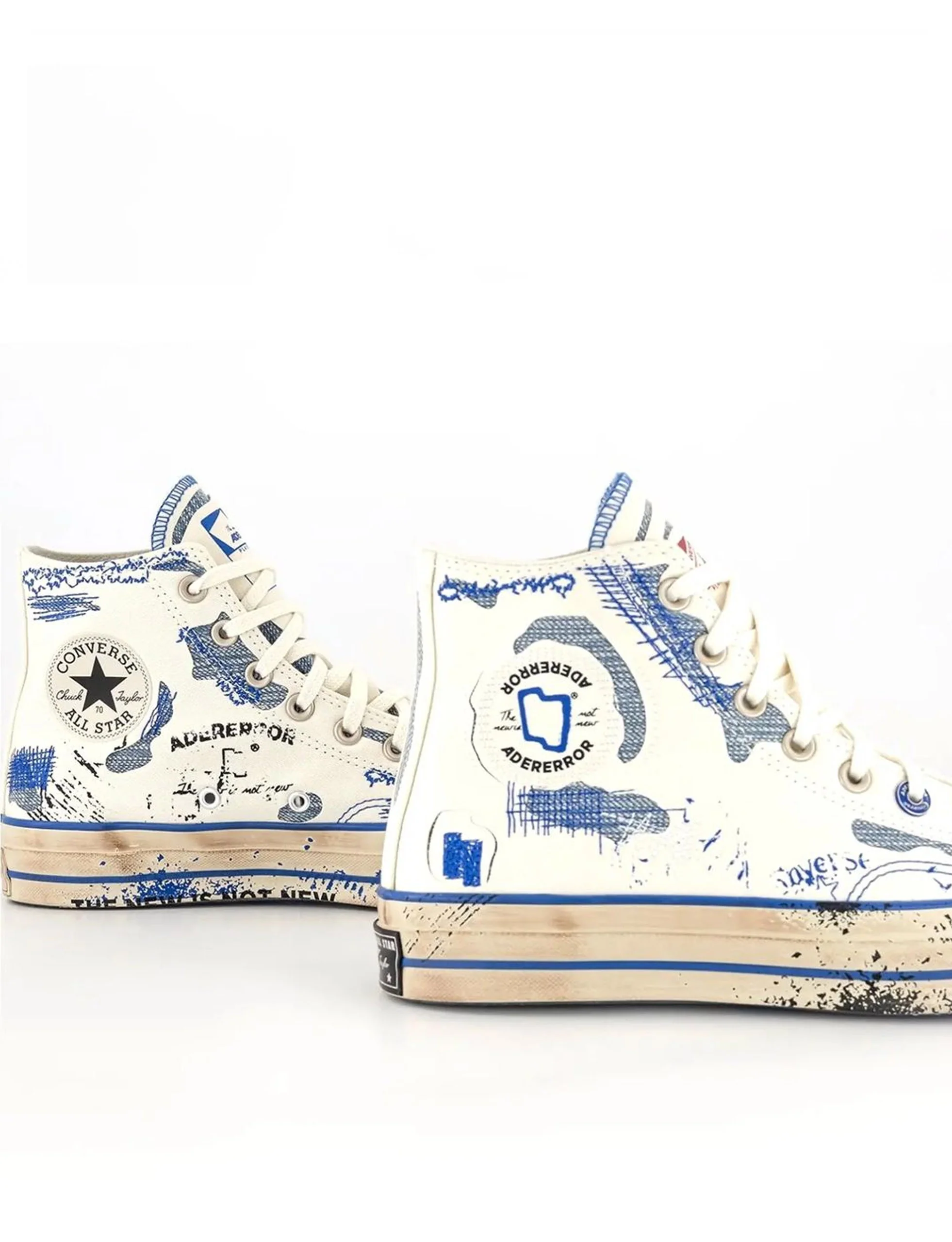 Ader Error x Converse All Star HI 70s White Blue - Image 3