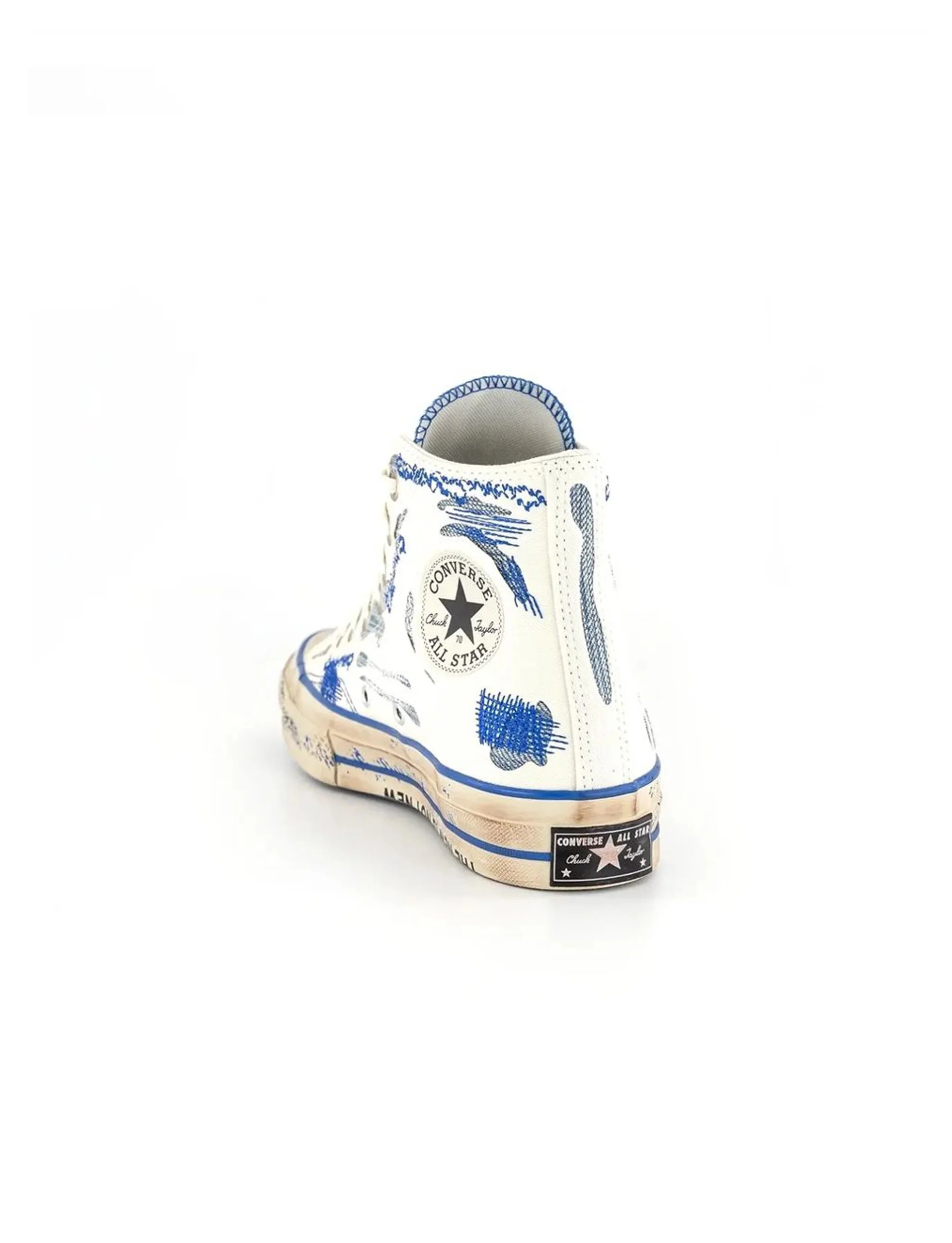 Ader Error x Converse All Star HI 70s White Blue - Image 4