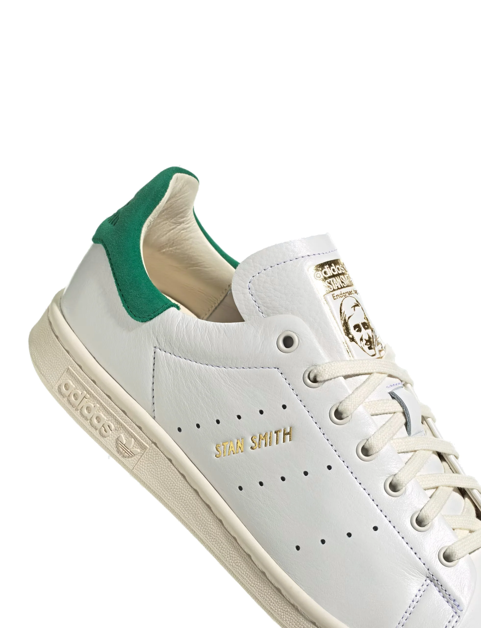ADIDAS STAN SMITH LUX WHITE/GREEN - Image 3