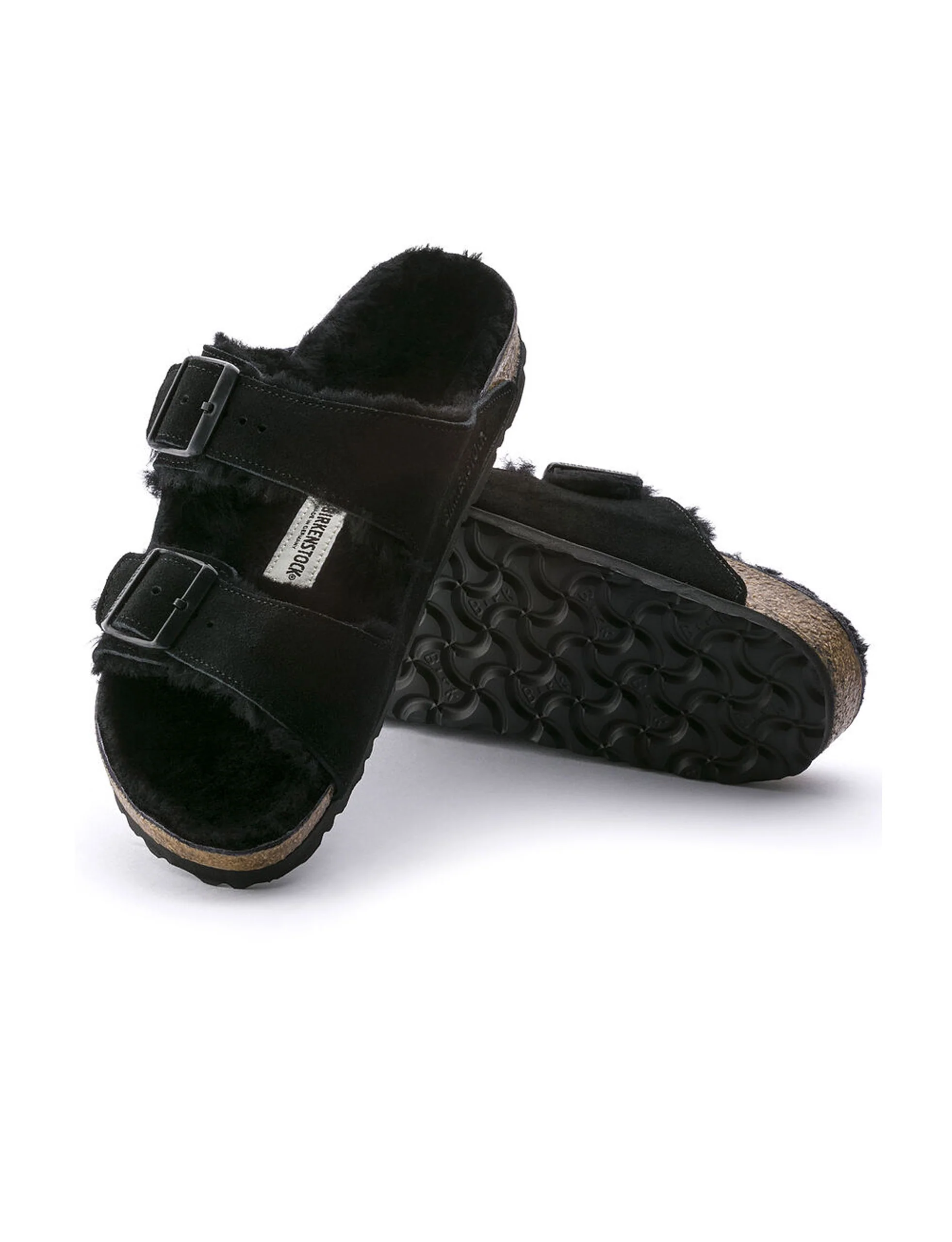 BIRKENSTOCK Arizona Shearling BLACK - Image 3