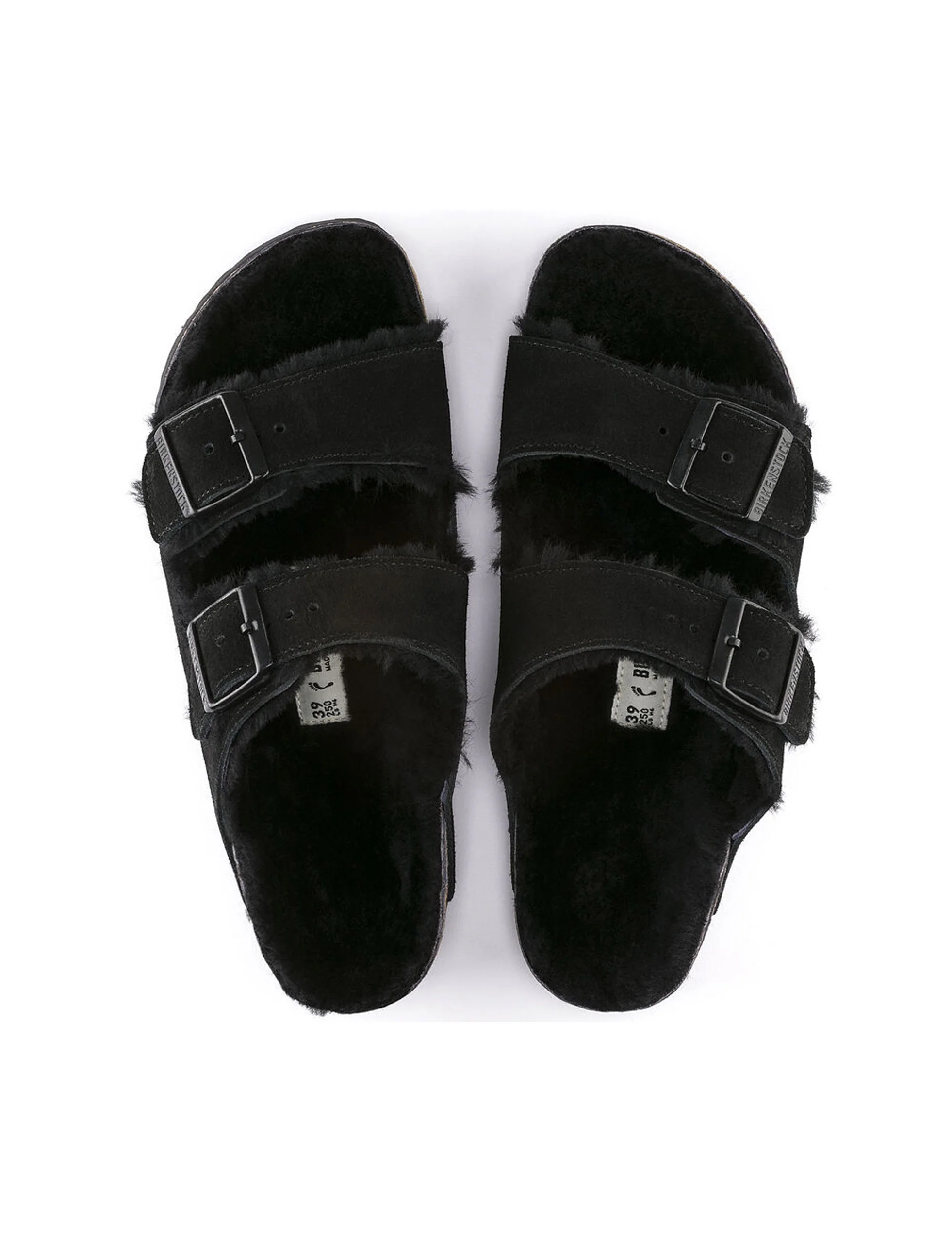 BIRKENSTOCK Arizona Shearling BLACK - Image 4