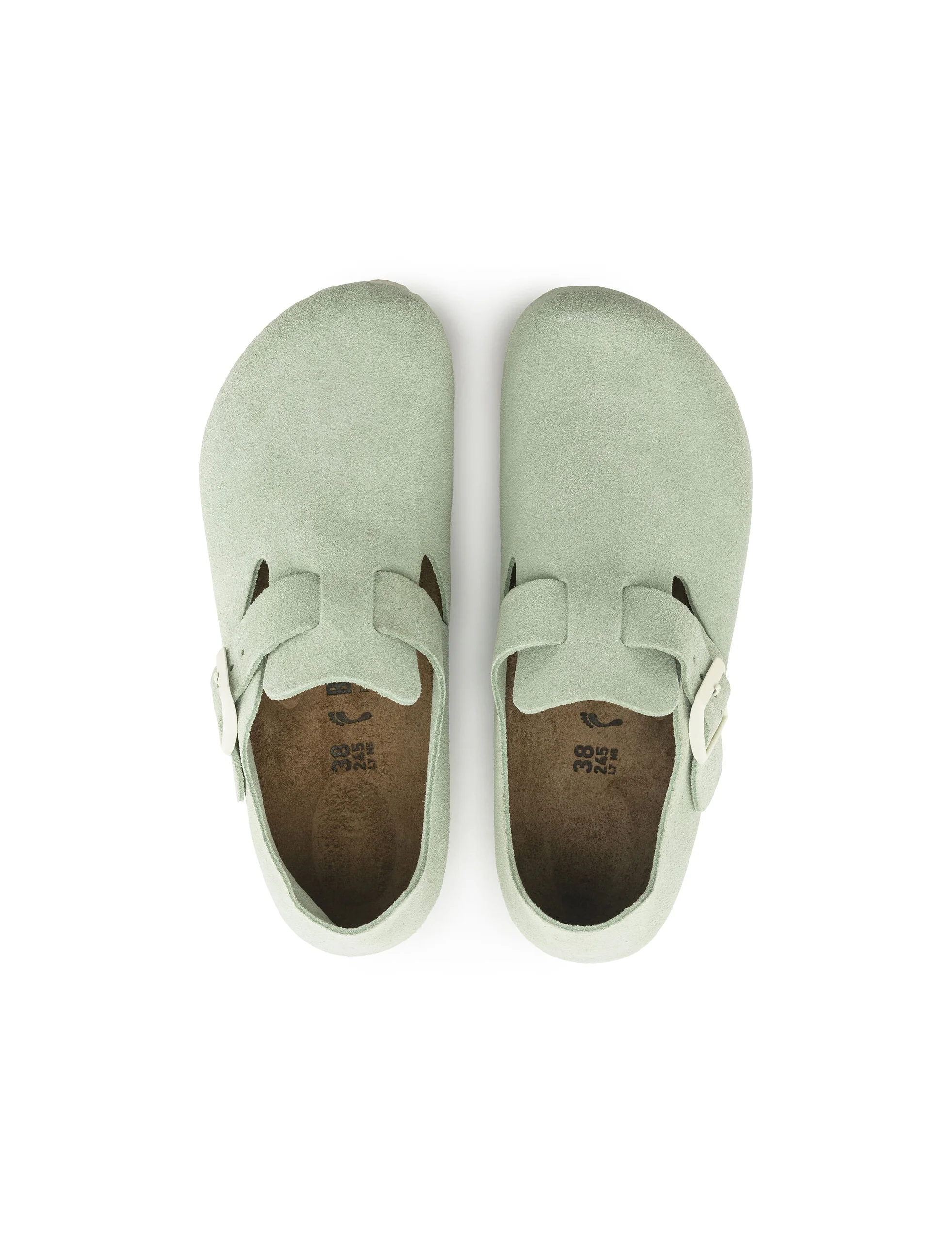BIRKENSTOCK LONDON SUEDE MATCHA - Image 4