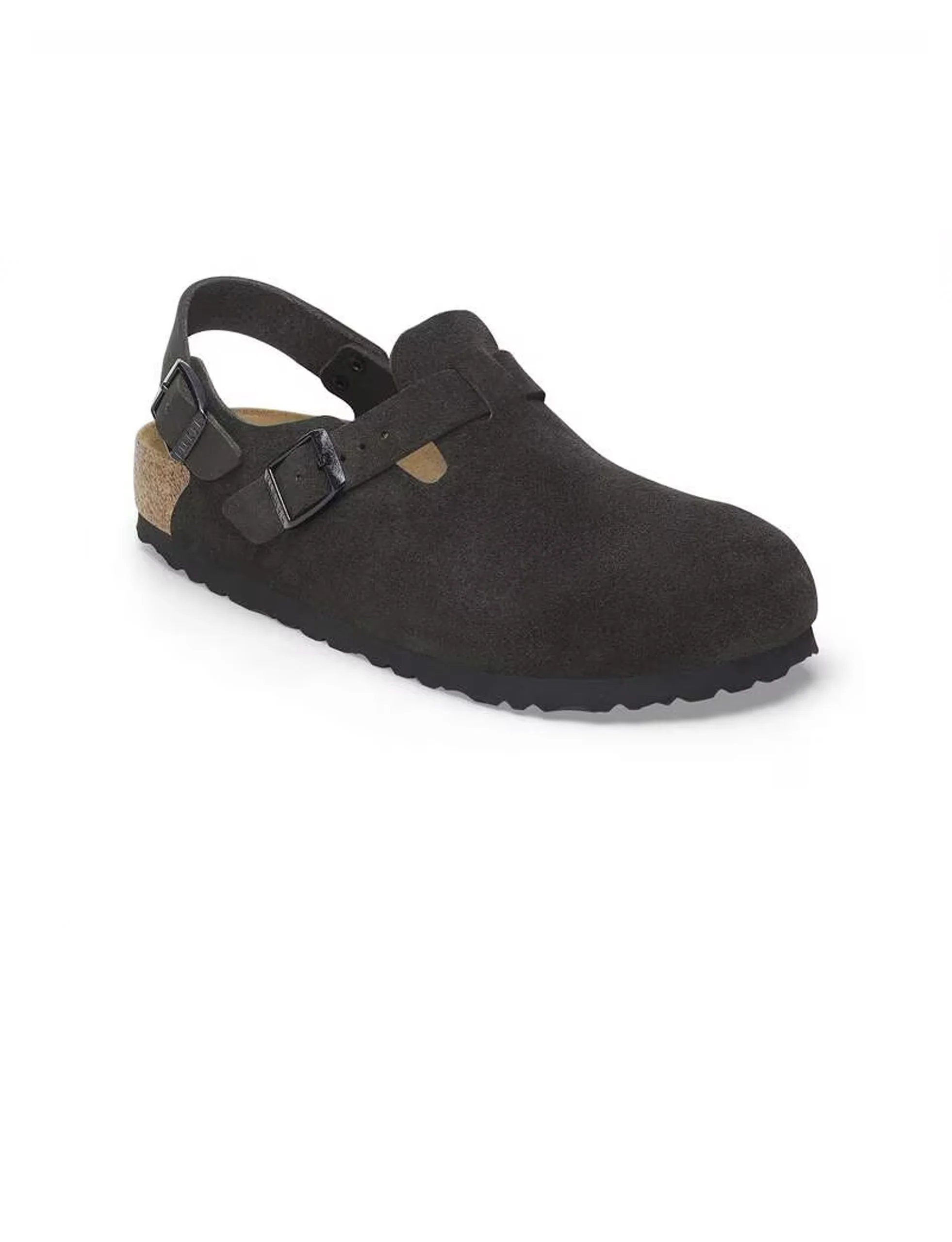 BIRKENSTOCK Tokio  Suede Leather BLACK - Image 2
