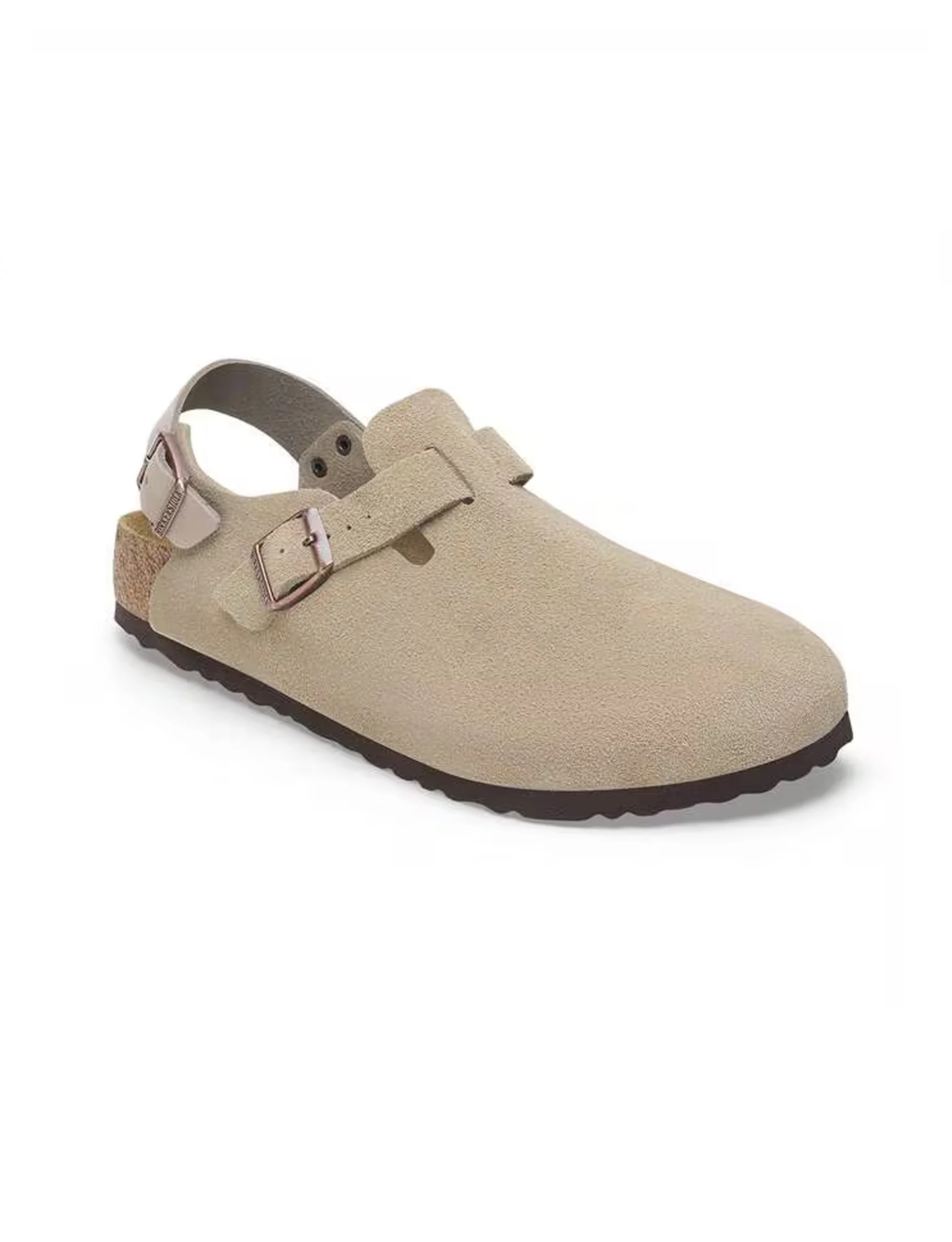 BIRKENSTOCK Tokio  Suede Leather TAUPE - Image 4