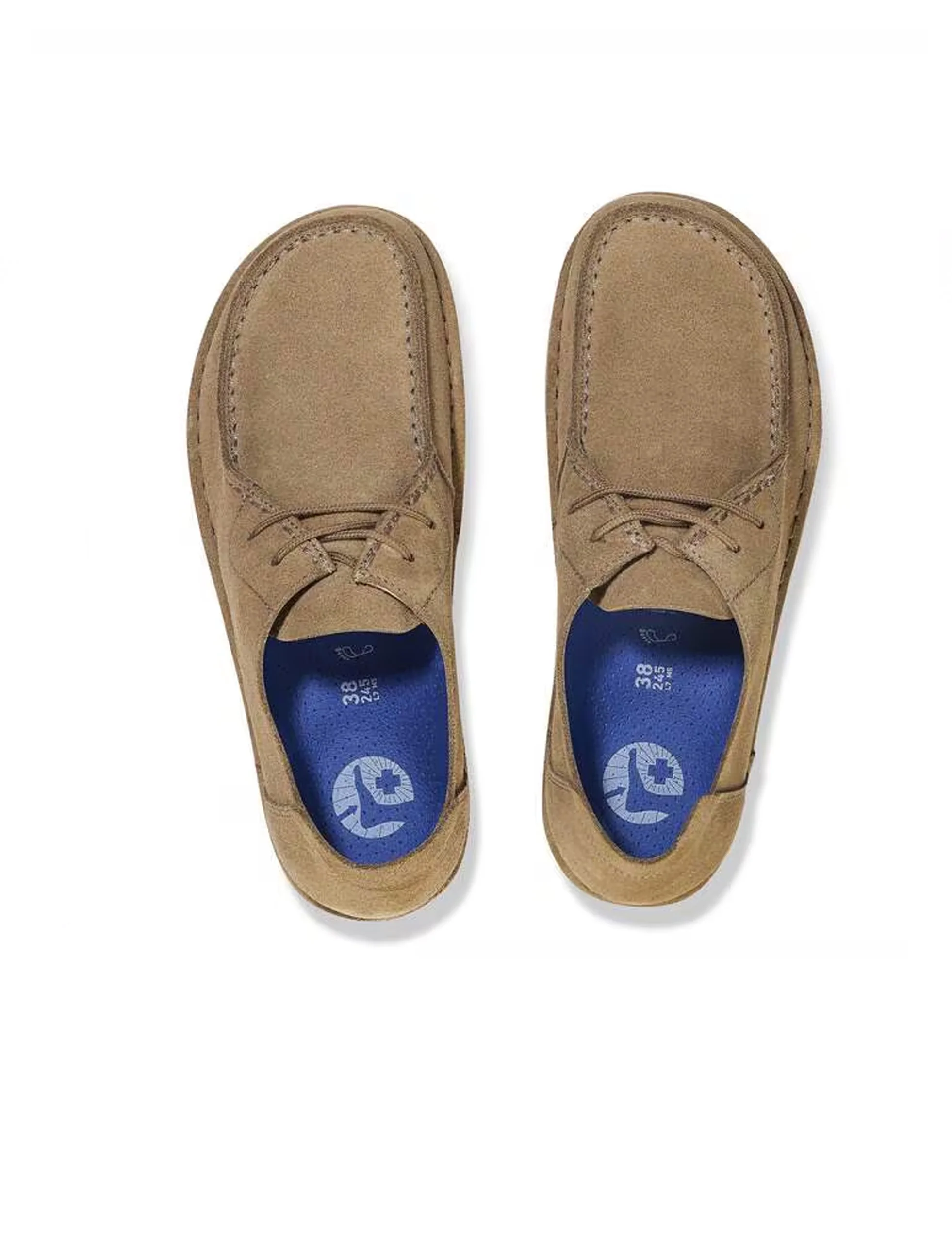BIRKENSTOCK Utti Lace  Suede Leather TAUPE - Image 4