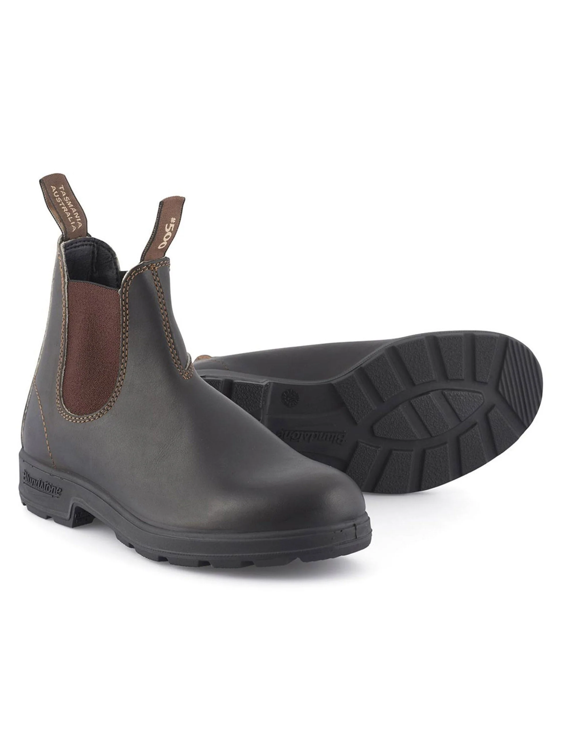 BLUNDSTONE 500 STOUT BROWN LEATHER - Image 2