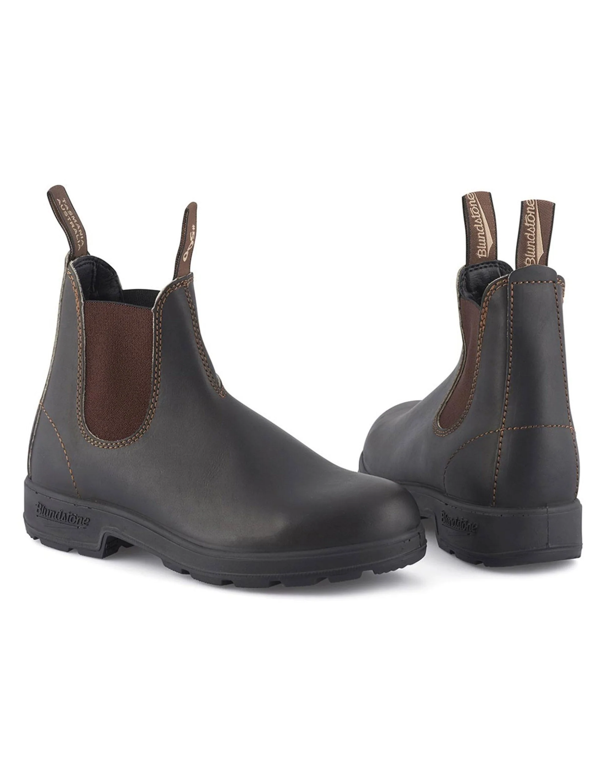 BLUNDSTONE 500 STOUT BROWN LEATHER - Image 3