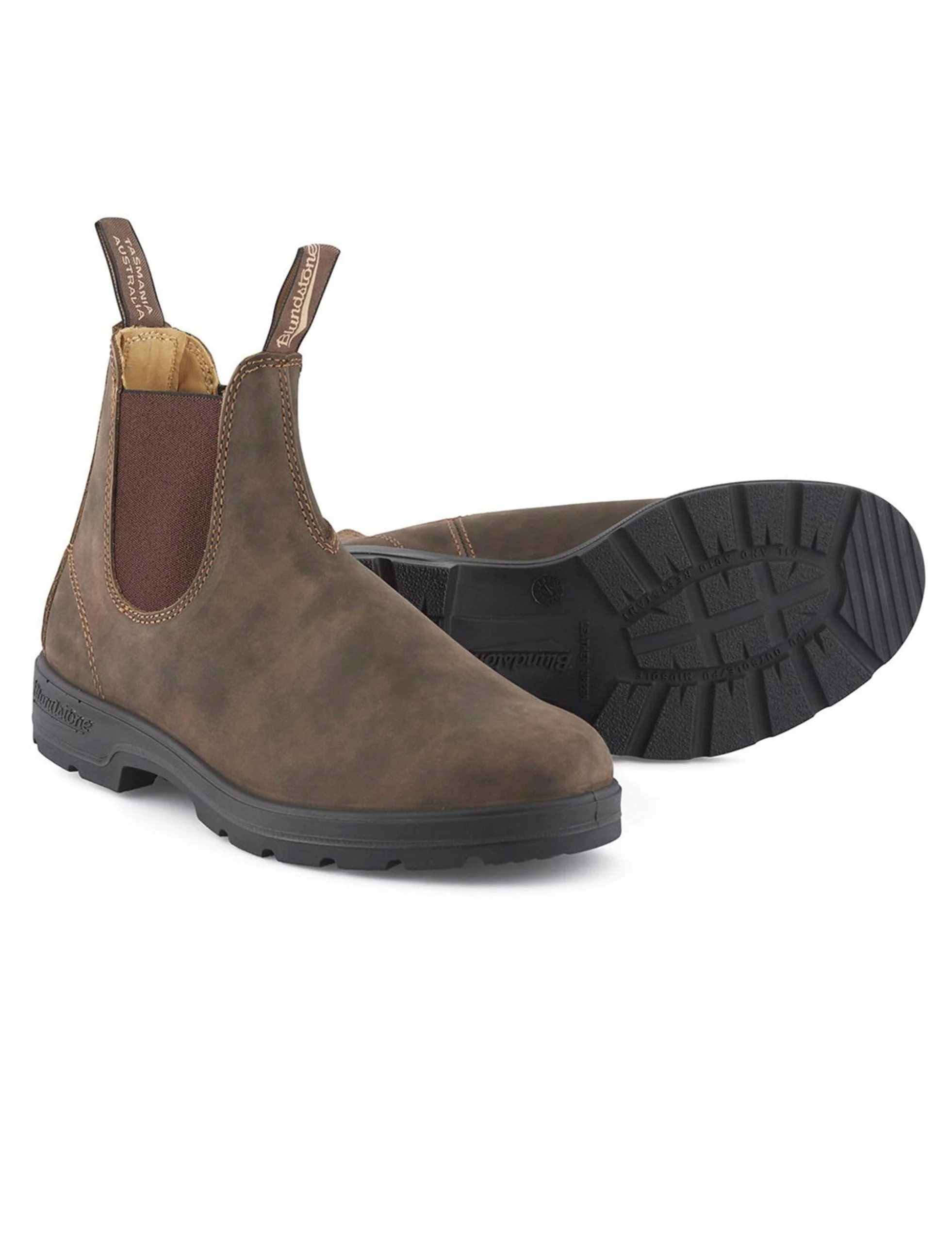 BLUNDSTONE 585 RUSTIC BROWN LEATHER - Image 4