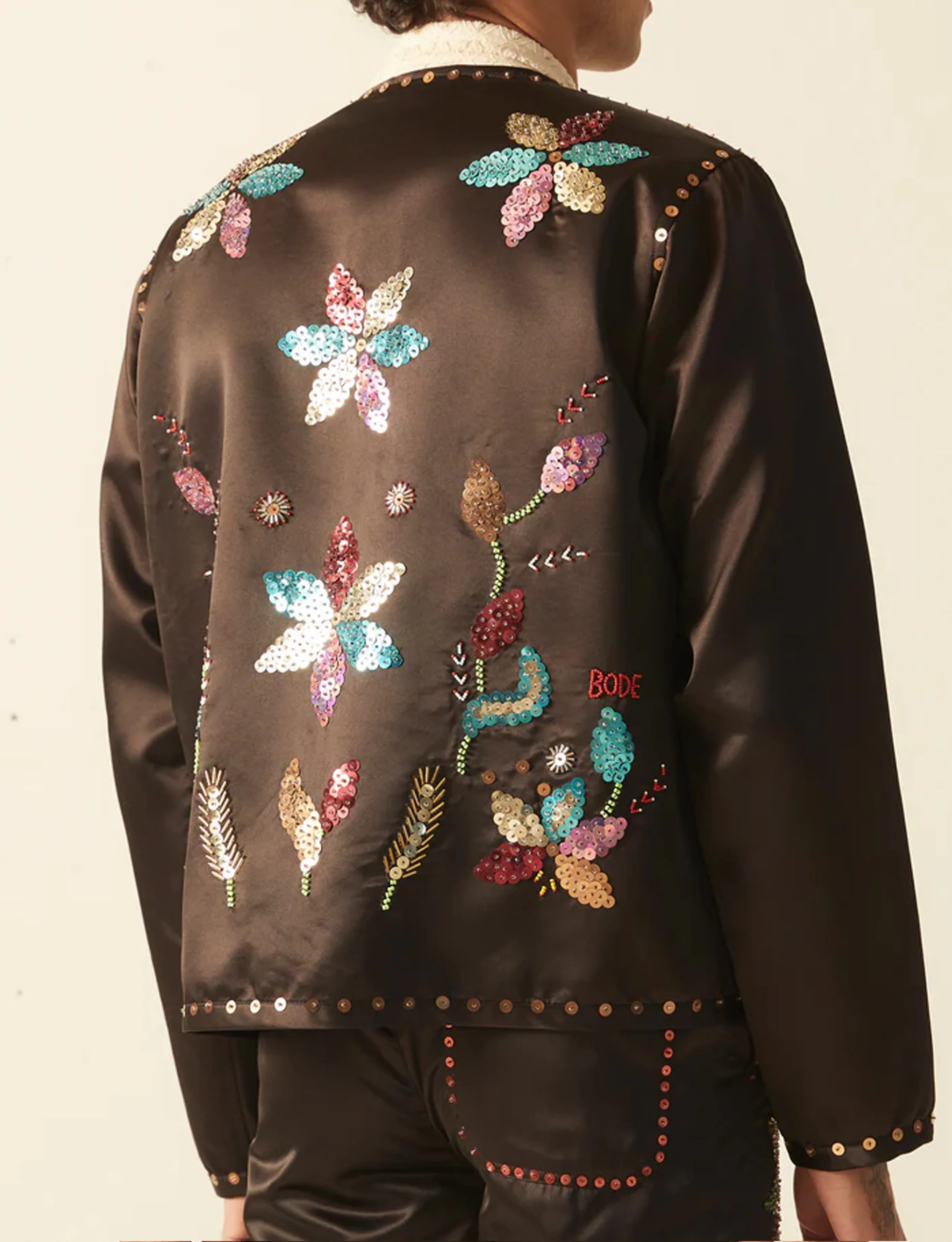 BODE SEQUINED PlNWHEEL JACKET - Image 4