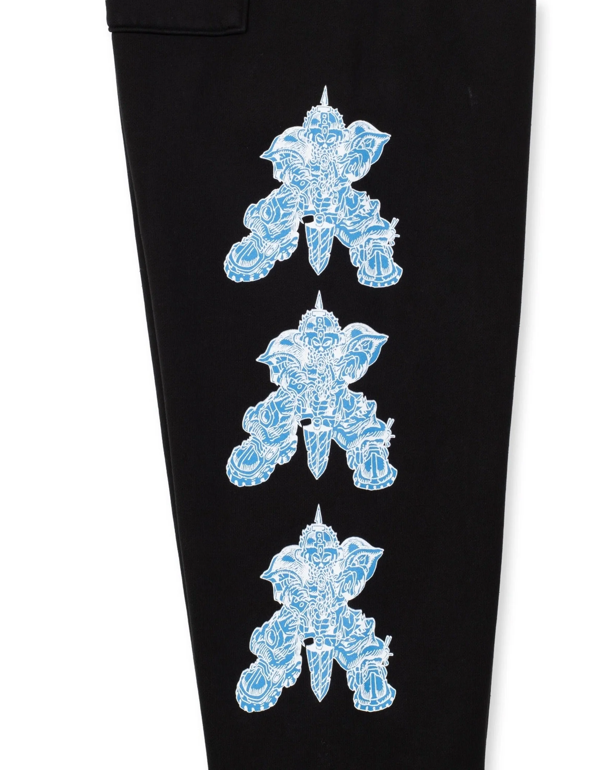 BRAIN DEAD BROLIC SWEATPANT BLACK - Image 3