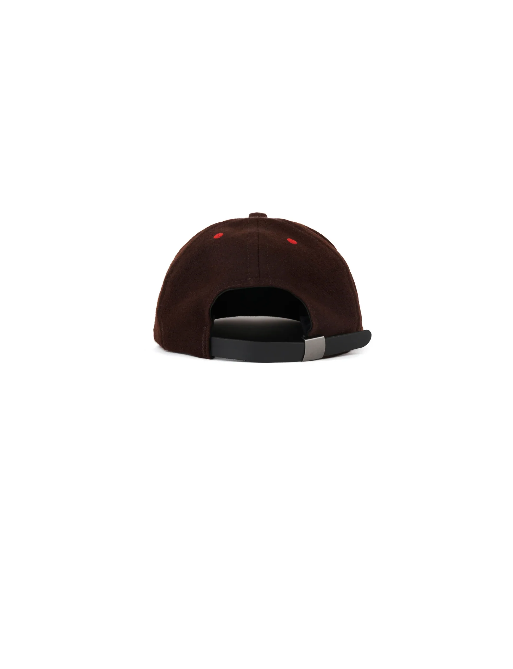Brain Dead Flannel Logohead 6 Panel Hat- Brown - Image 2