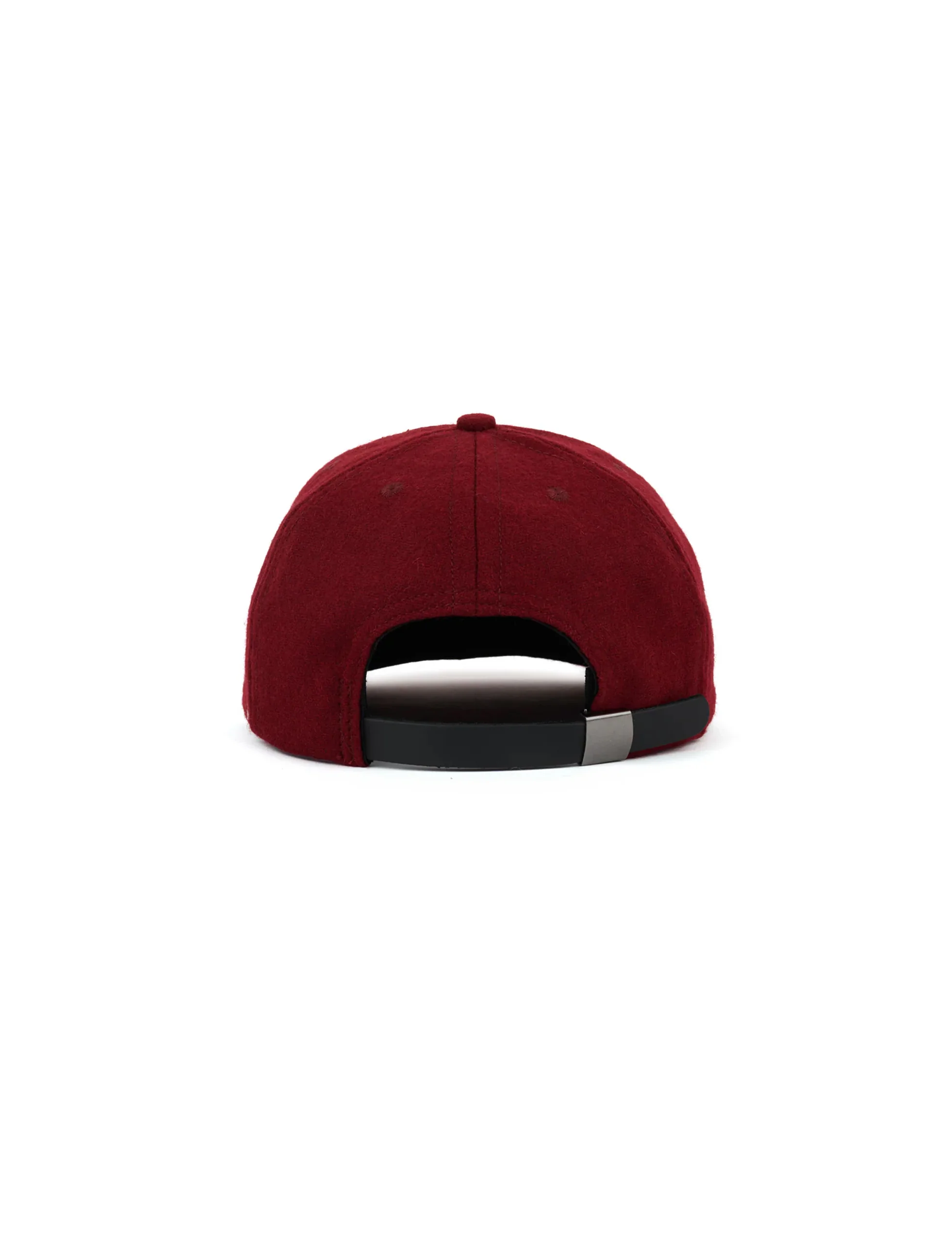 Brain Dead Flannel Logohead 6 Panel Hat- Burgundy - Image 3