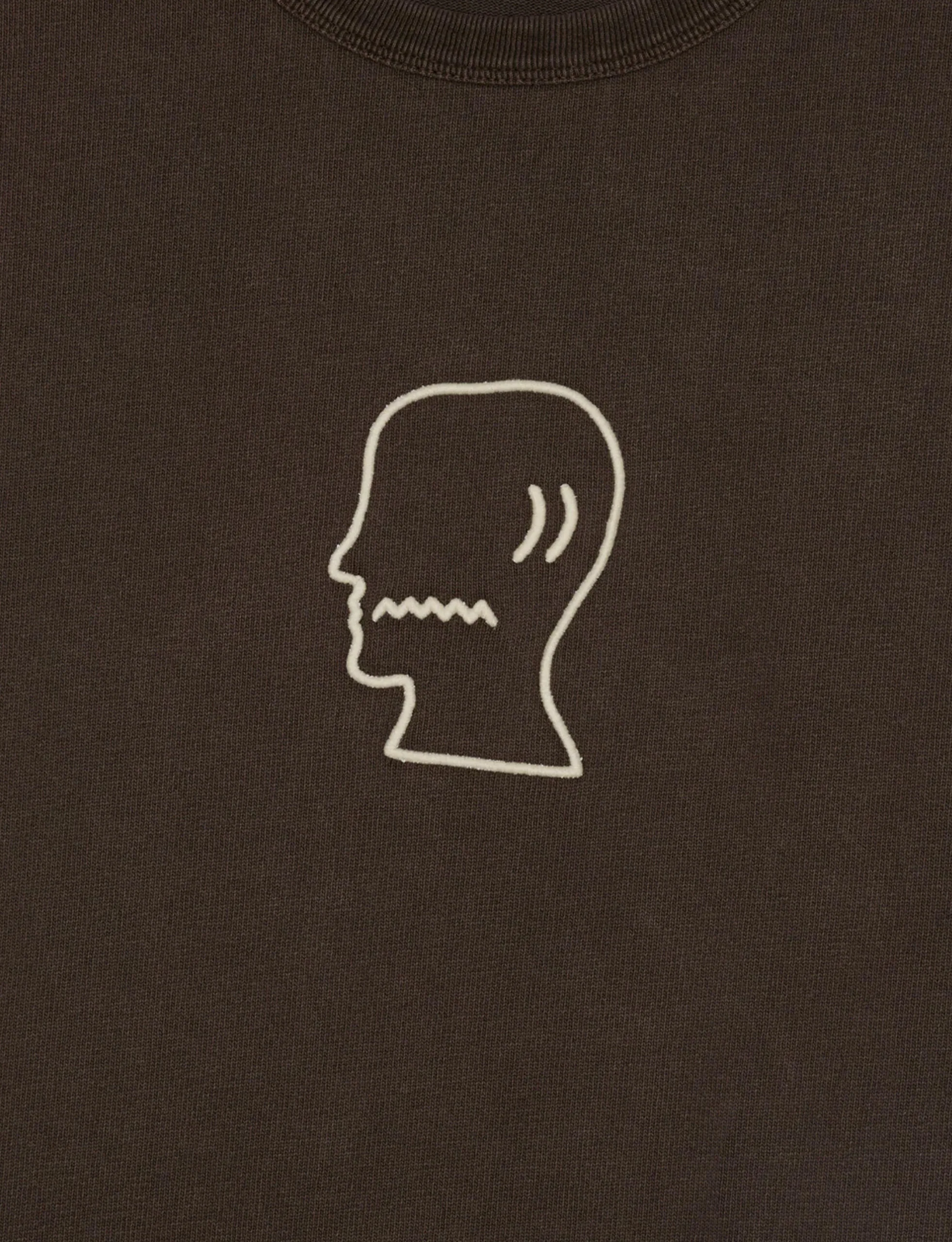 Brain Dead HEAVYWEIGHT 3D EMBROIDERY LOGOHEAD  Brown - Image 2
