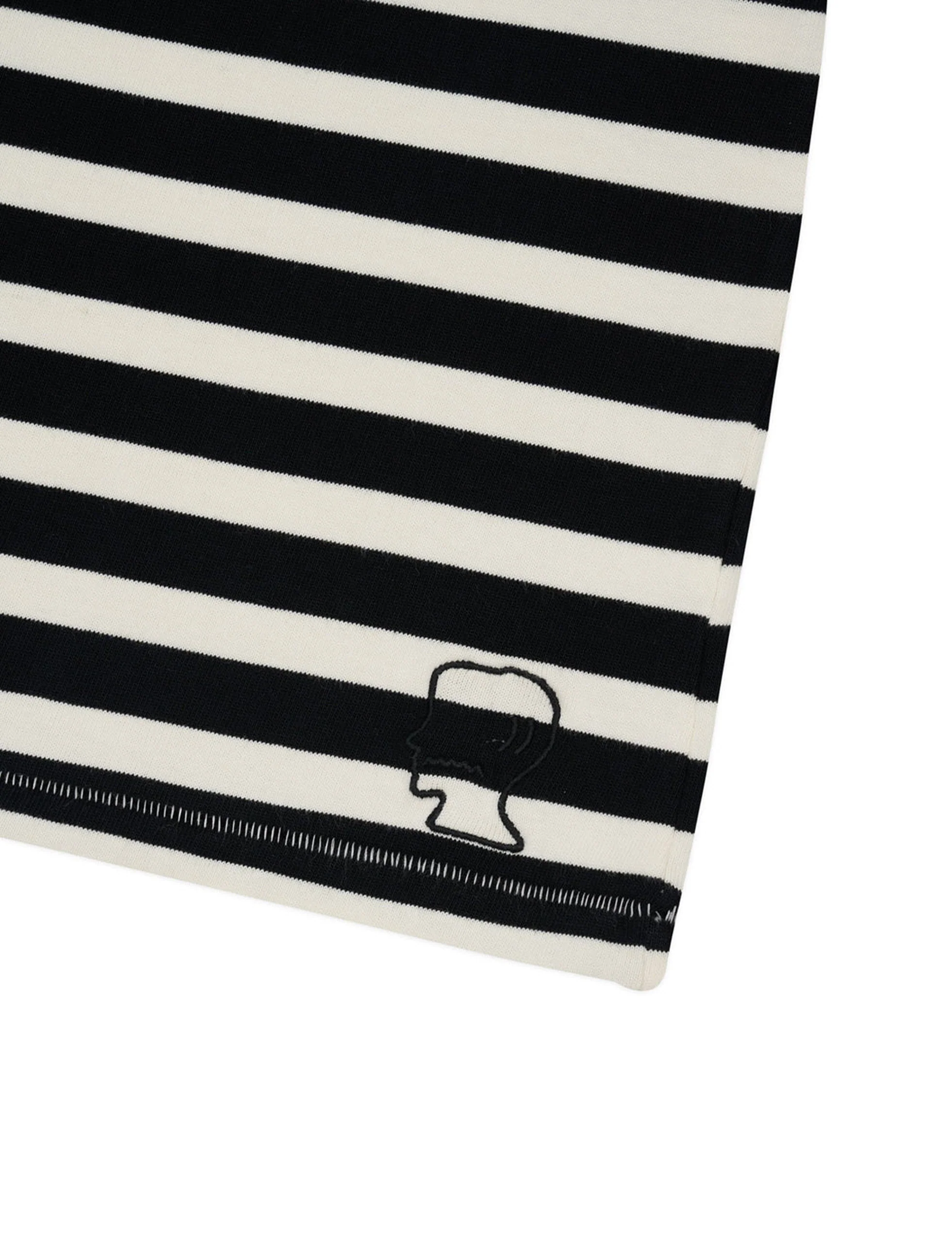 Brain Dead HEAVYWEIGHT STRIPE T-SHIRT Black - Image 3