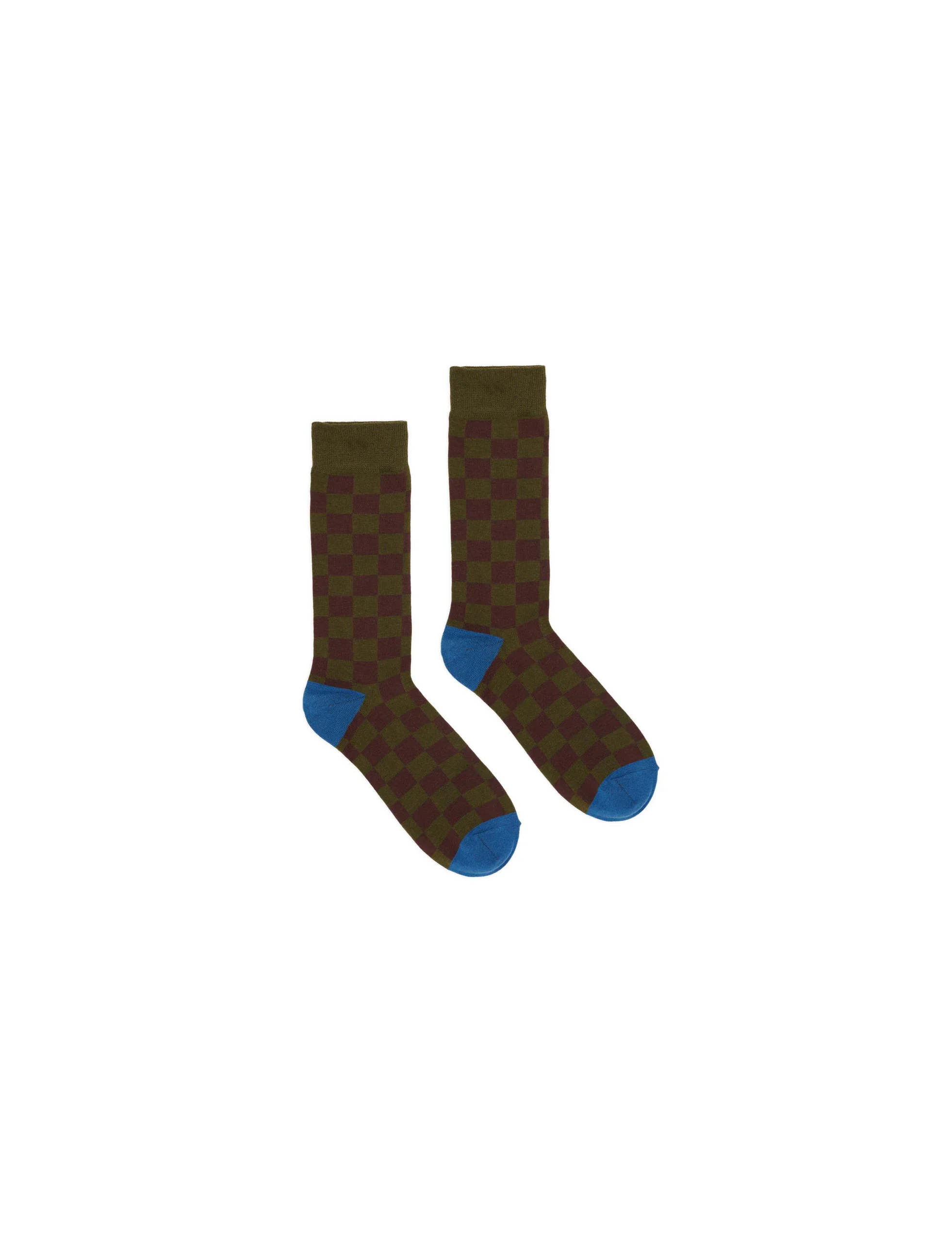 BRAIN DEAD LOGOHEAD DRESS SOCKS - CHECKERED - Image 3
