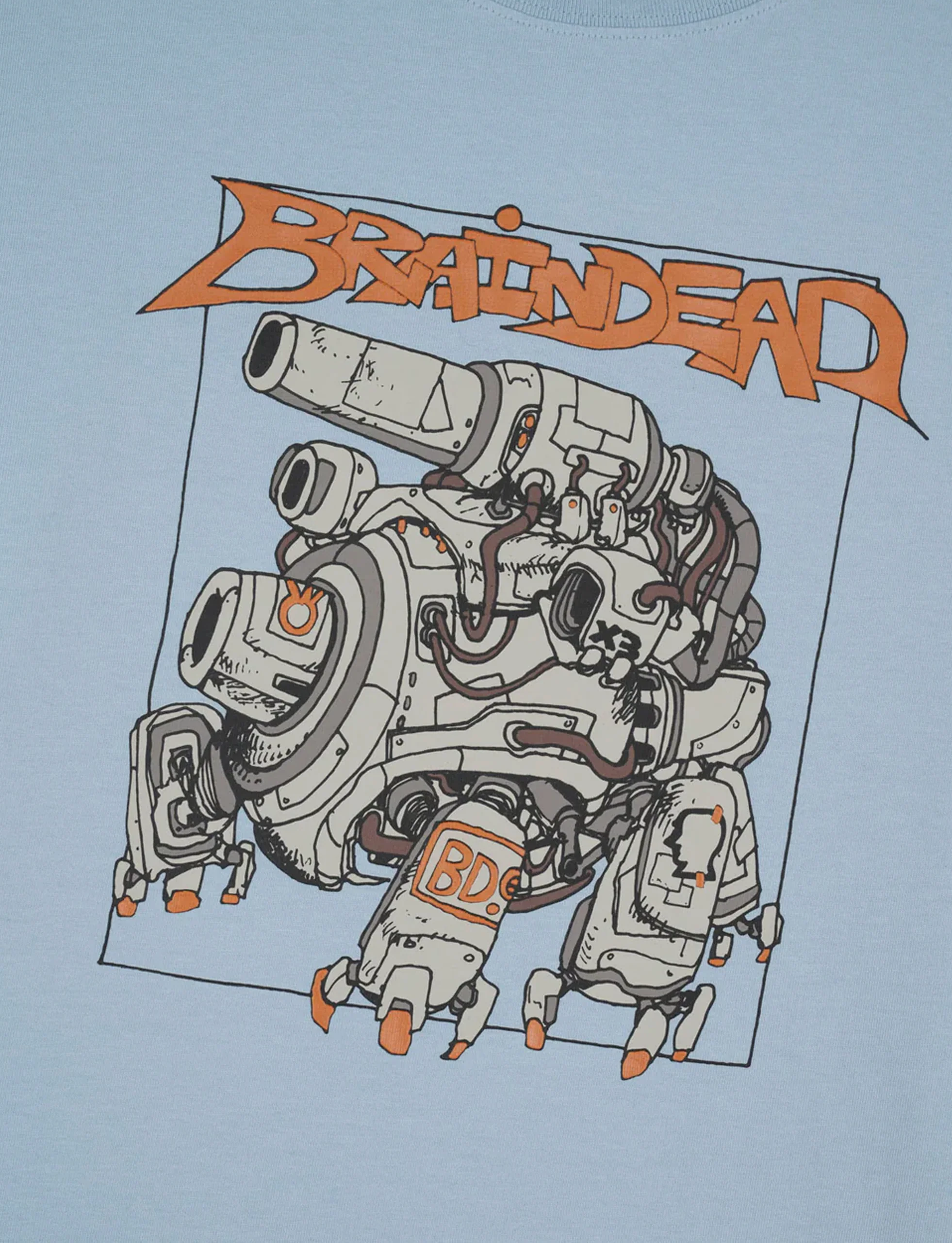 BRAIN DEAD MECH TANK T-SHIRT - SLATE - Image 3