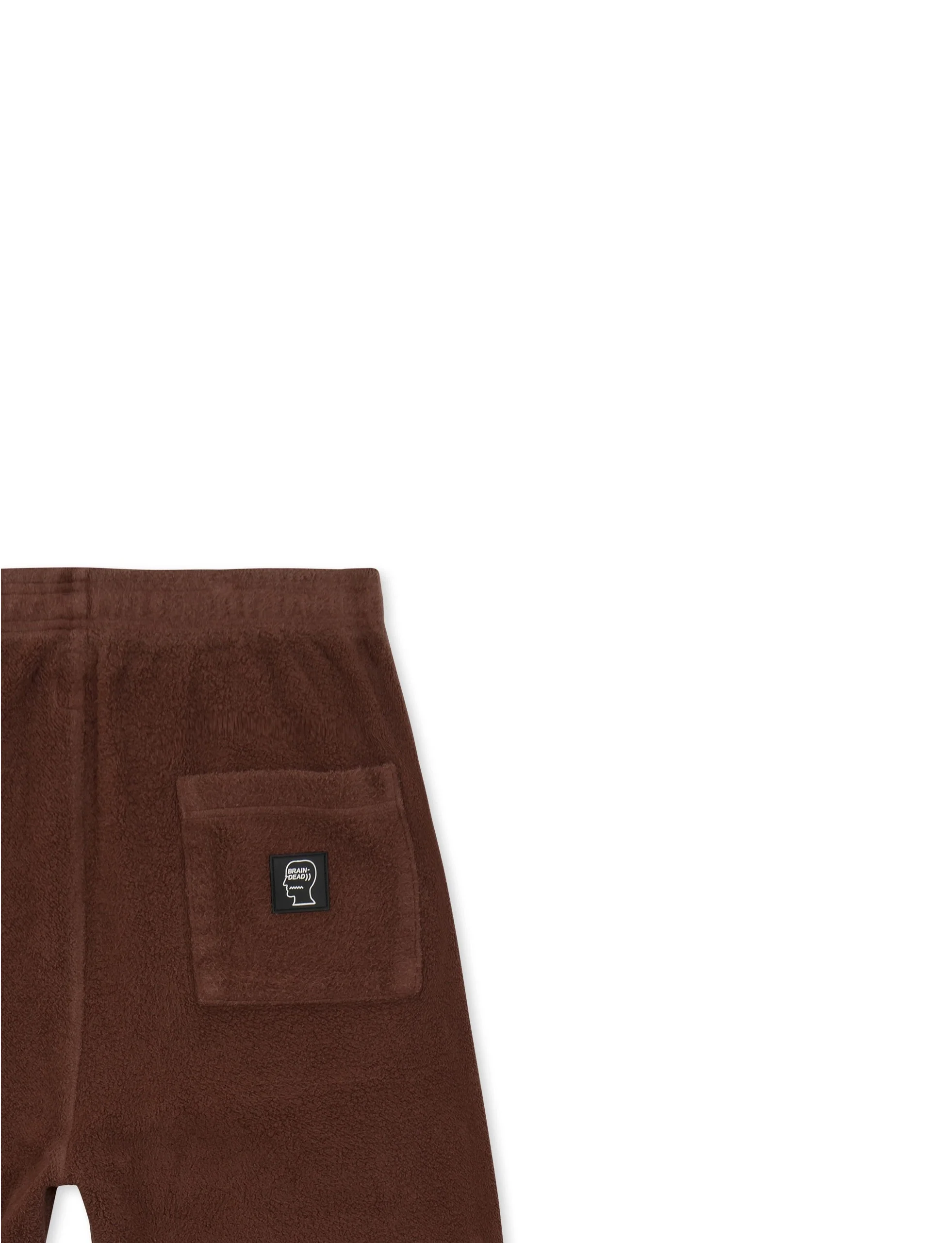 BRAIN DEAD REVERSE FLEECE SWEATPANT CHOCOLATE - Image 3
