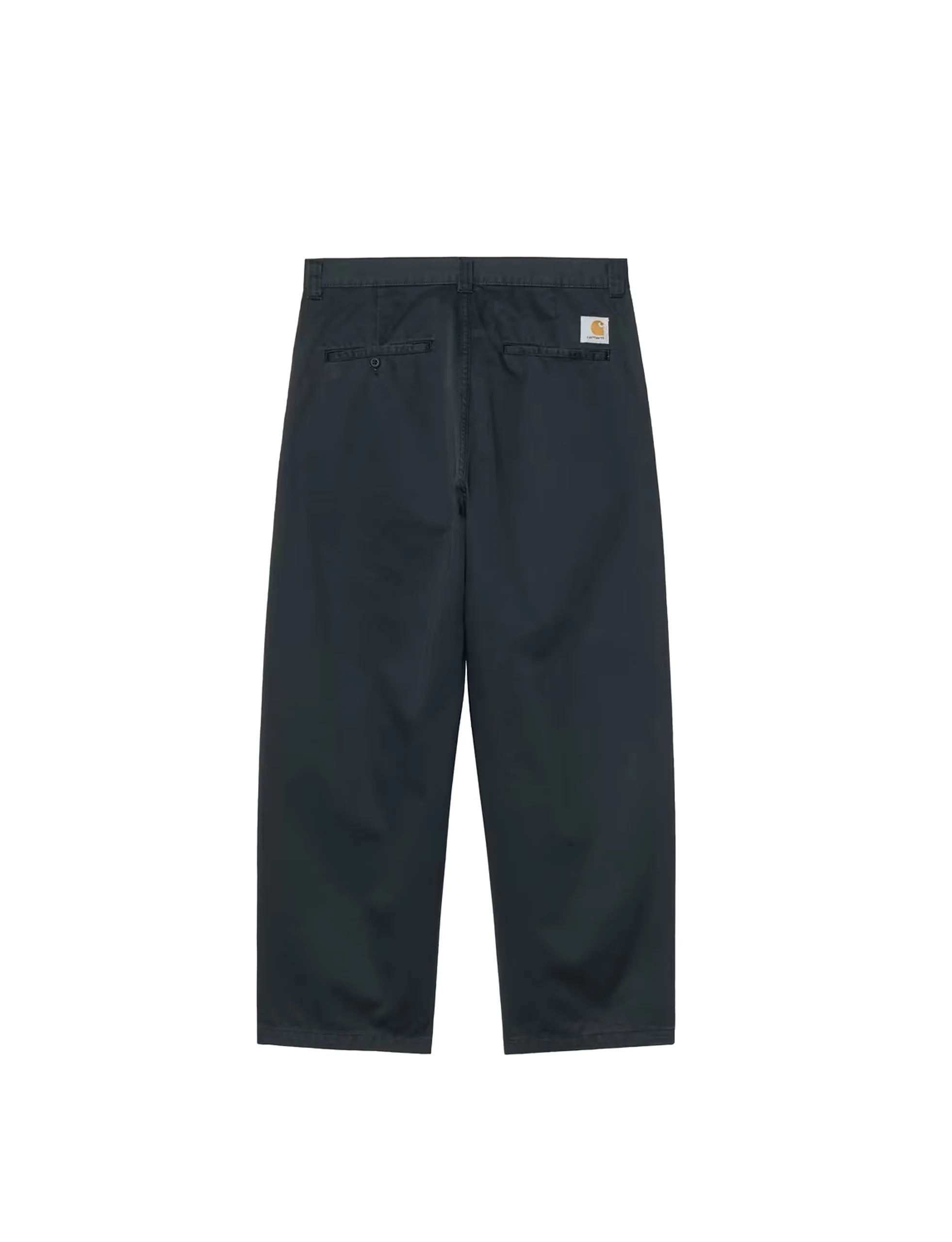 CARHARTT WIP Brady Pant Carbon, Stone washed