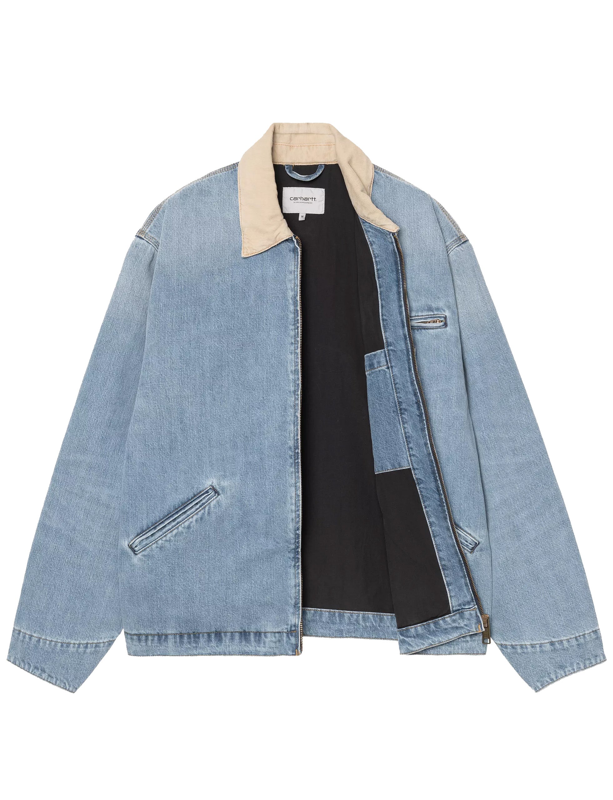 CARHARTT WIP OG Detroit Jacket 'Camano' Denim Blue - Image 3