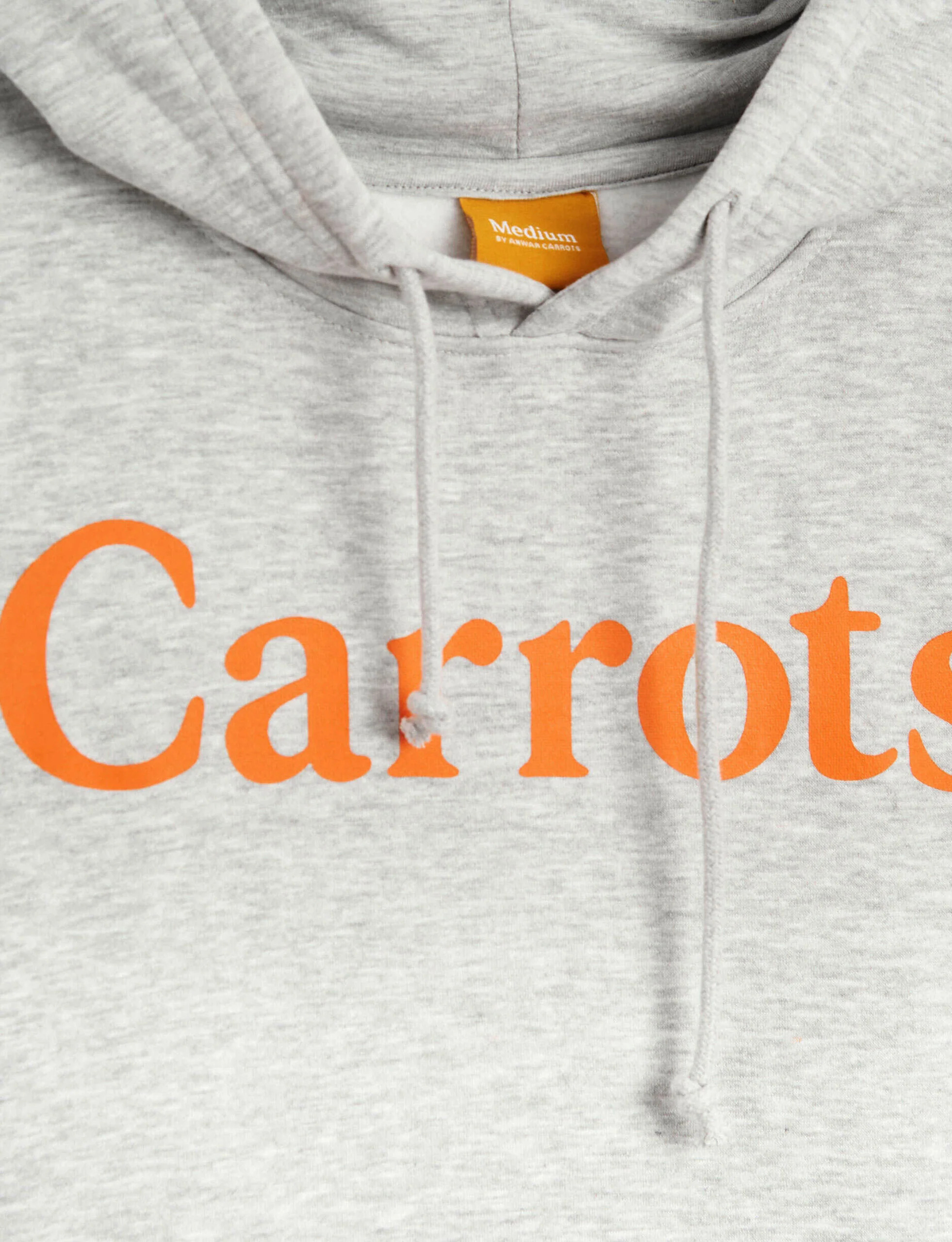 Carrot Wordmark Men's Hoodie - Image 2