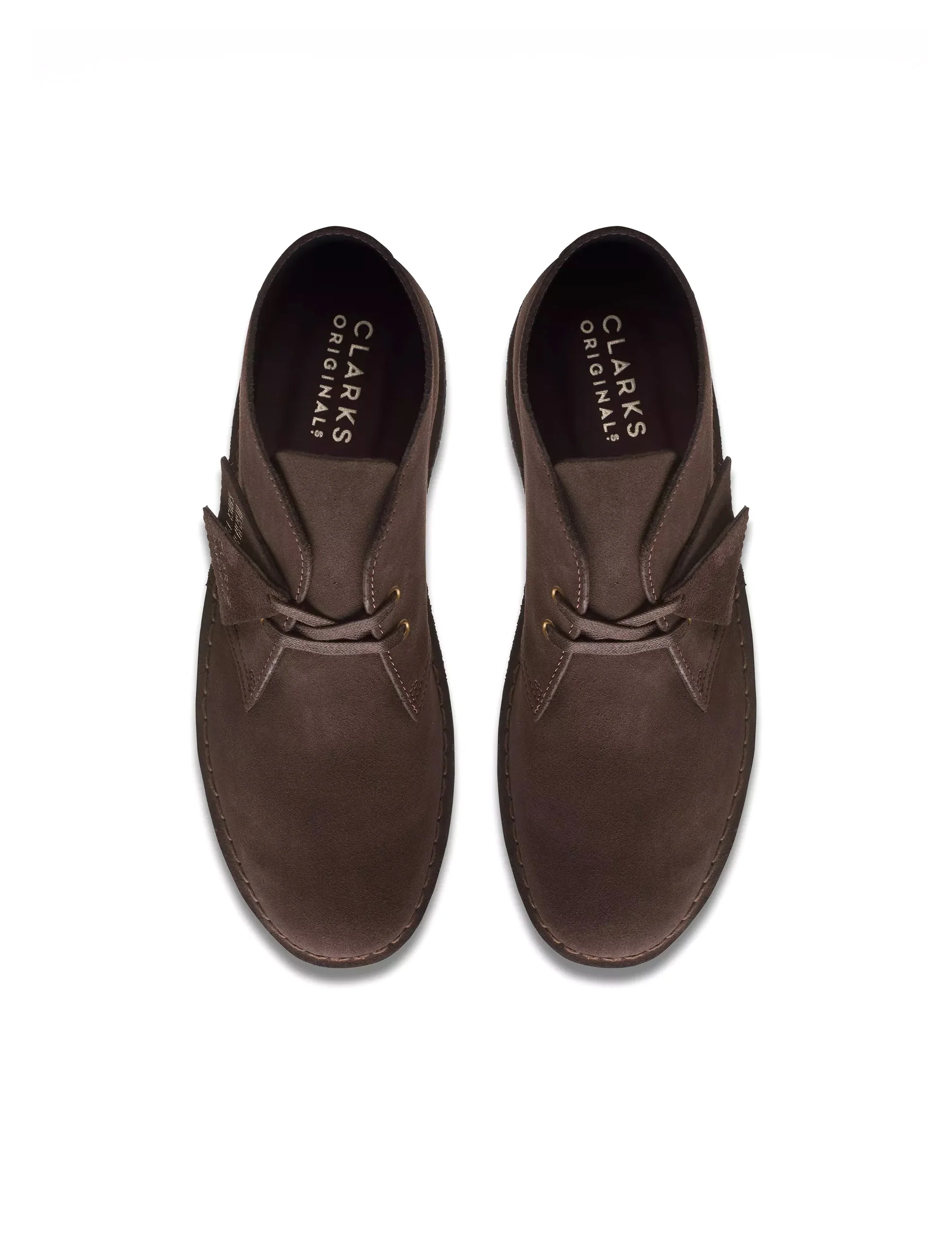 CLARKS Desert Boot Brown Suede - Image 3
