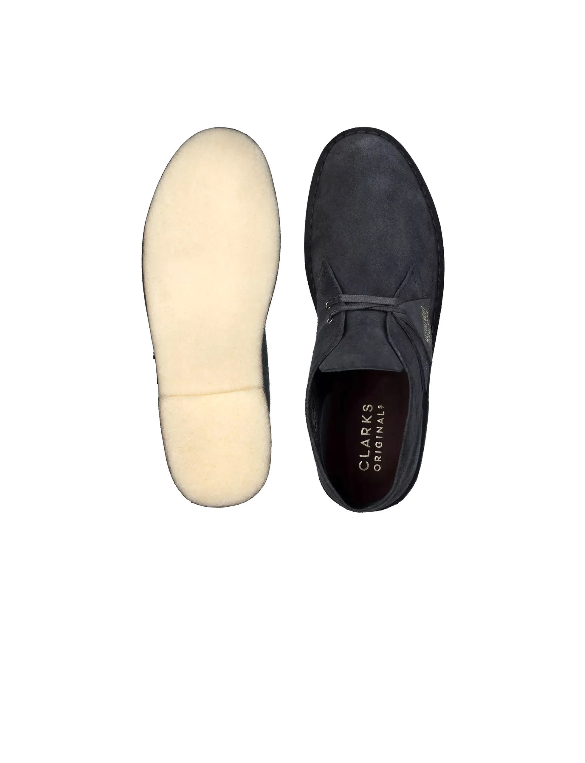 CLARKS Desert Boot Navy Suede - Image 3