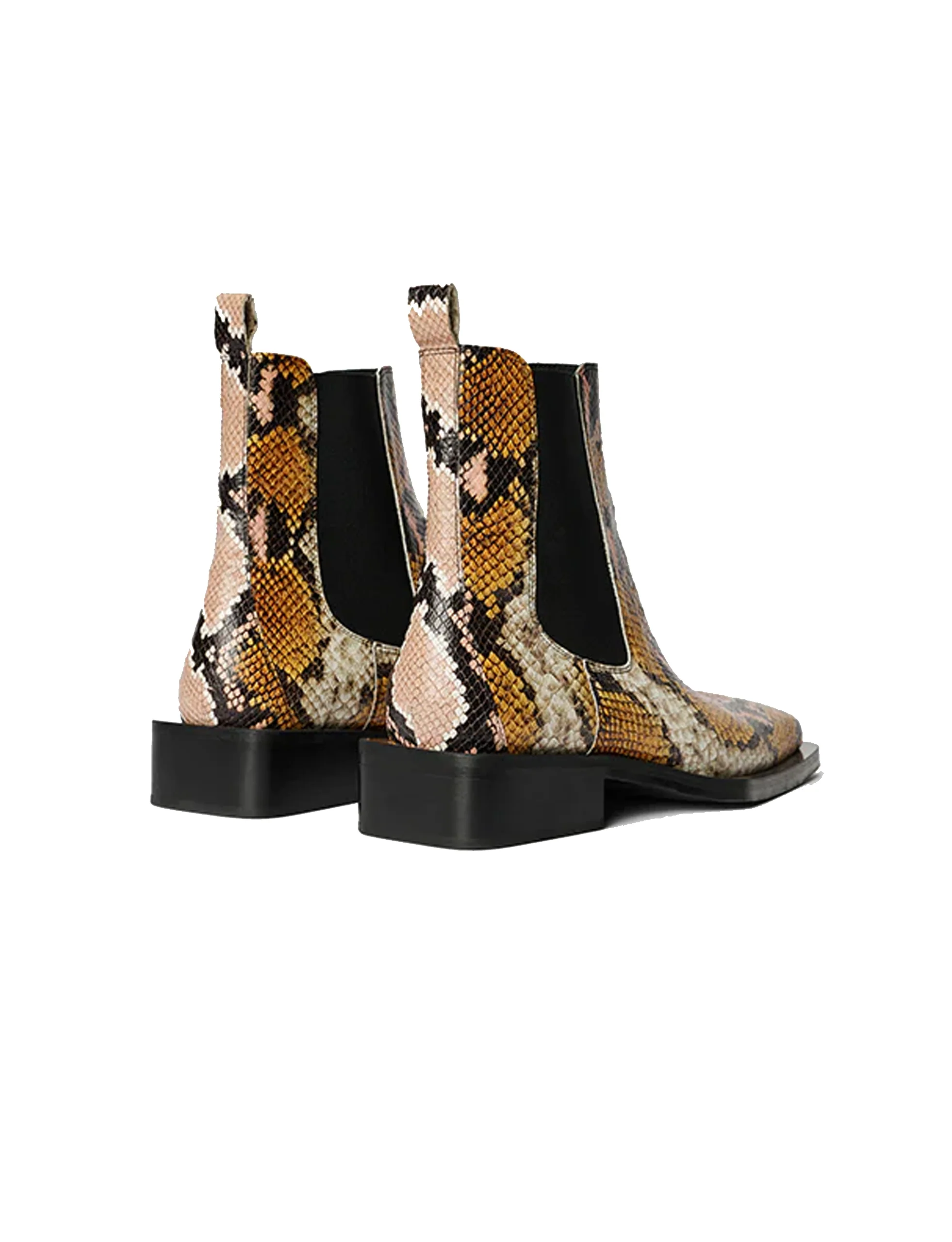 CMMN SWDN Rick Snake Boots BLUSH - Image 3