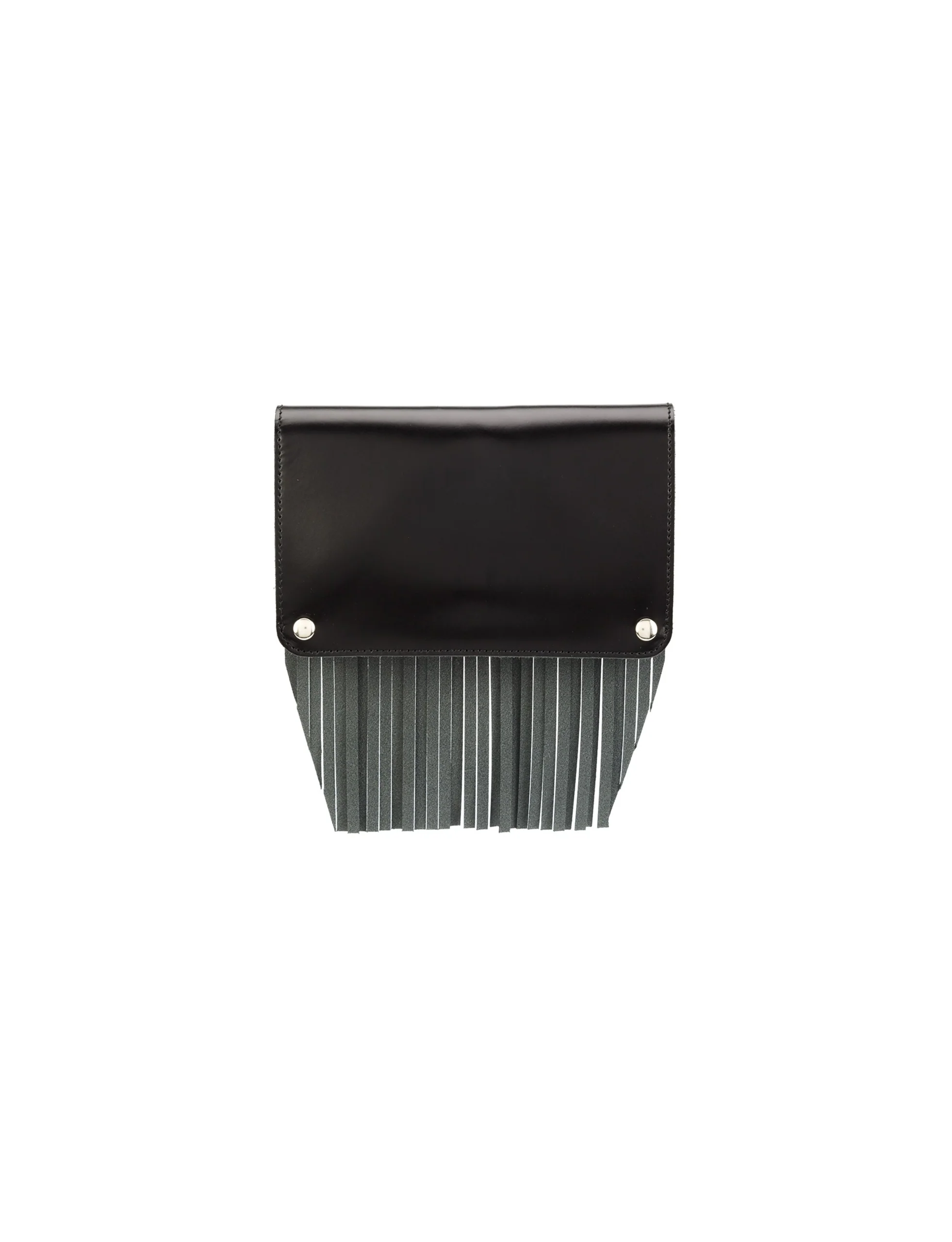 COMME DES GARÇONS FRINGED CARDHOLDER SAJ12P3S BLACK - Image 2