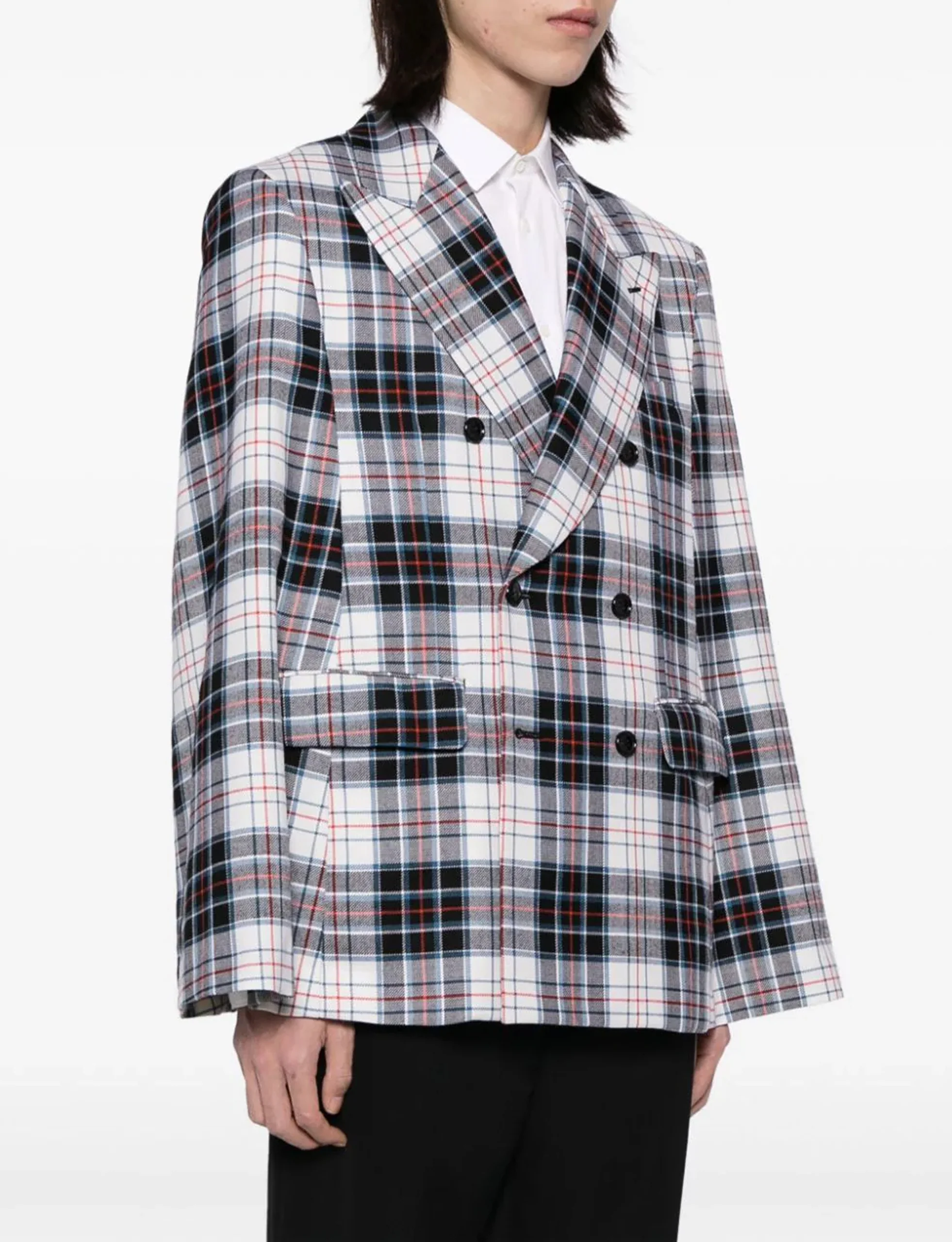 COMME DES GARÇONS HOMME PLUS GREY CAPE-JACKET - Image 3
