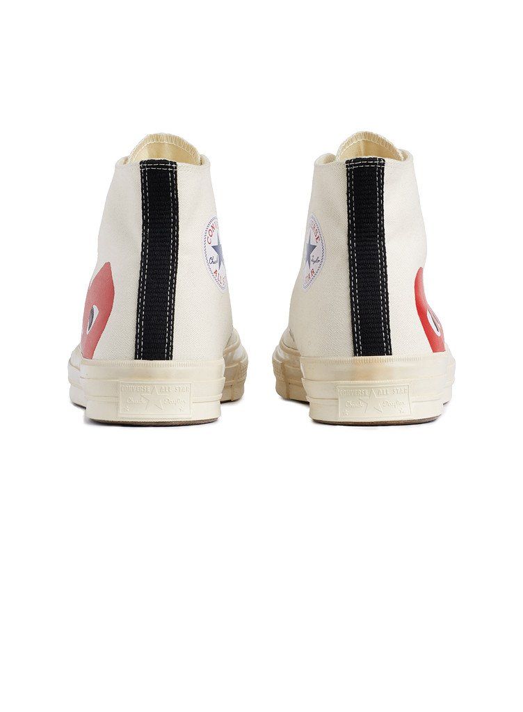 COMME DES GARÇONS PLAY CONVERSE CHUCK TAYLOR ALL STAR '70 HI - Image 3