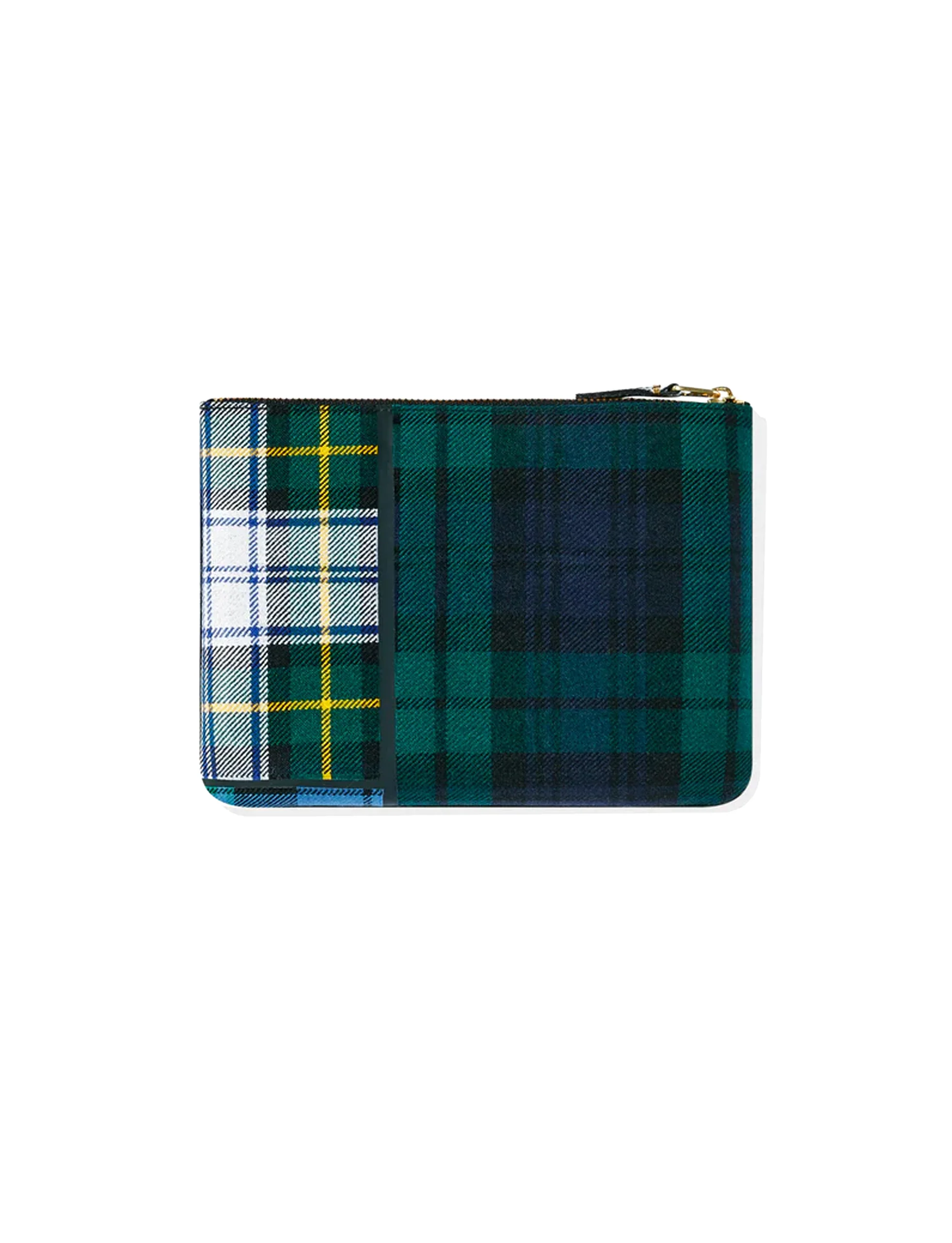 Comme des Garçons Wallet SA5100 Tartan Green - Image 2