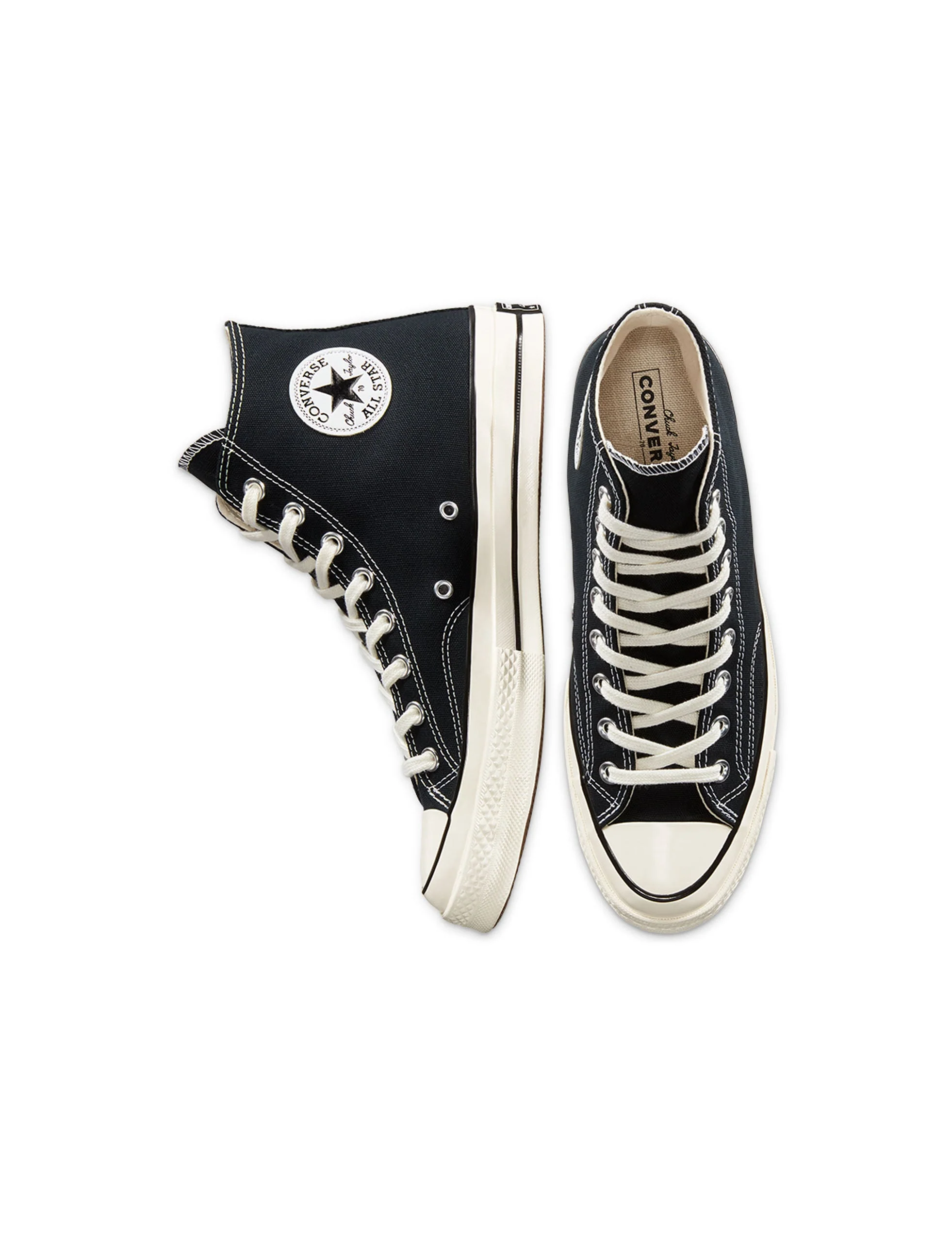CONVERSE CHUCK 70 162050C CLASSIC HIGH TOP BLACK - Image 3