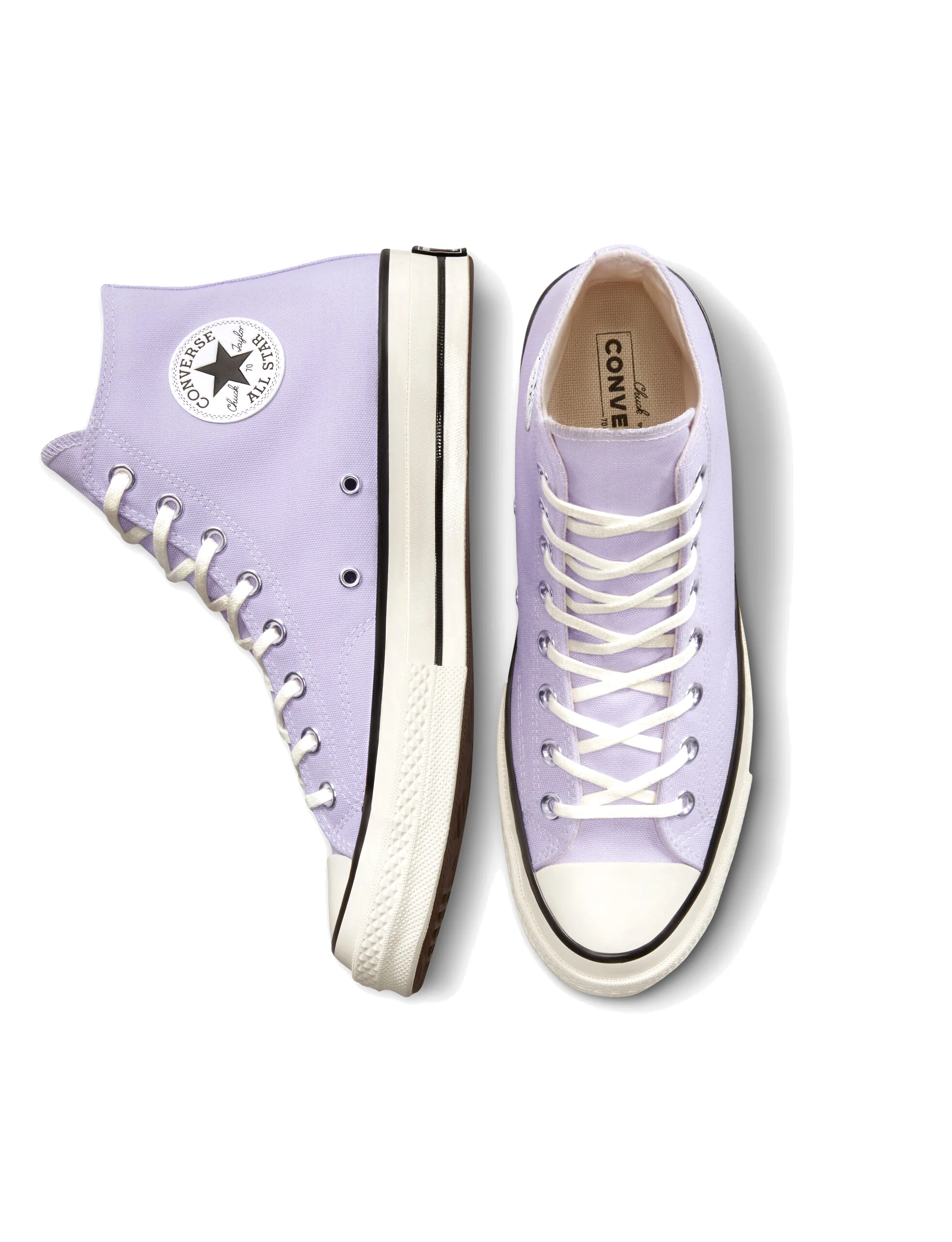 CONVERSE CHUCK 70 A02754C CLASSIC HIGH TOP Vapor Violet/Egret/Black - Image 3