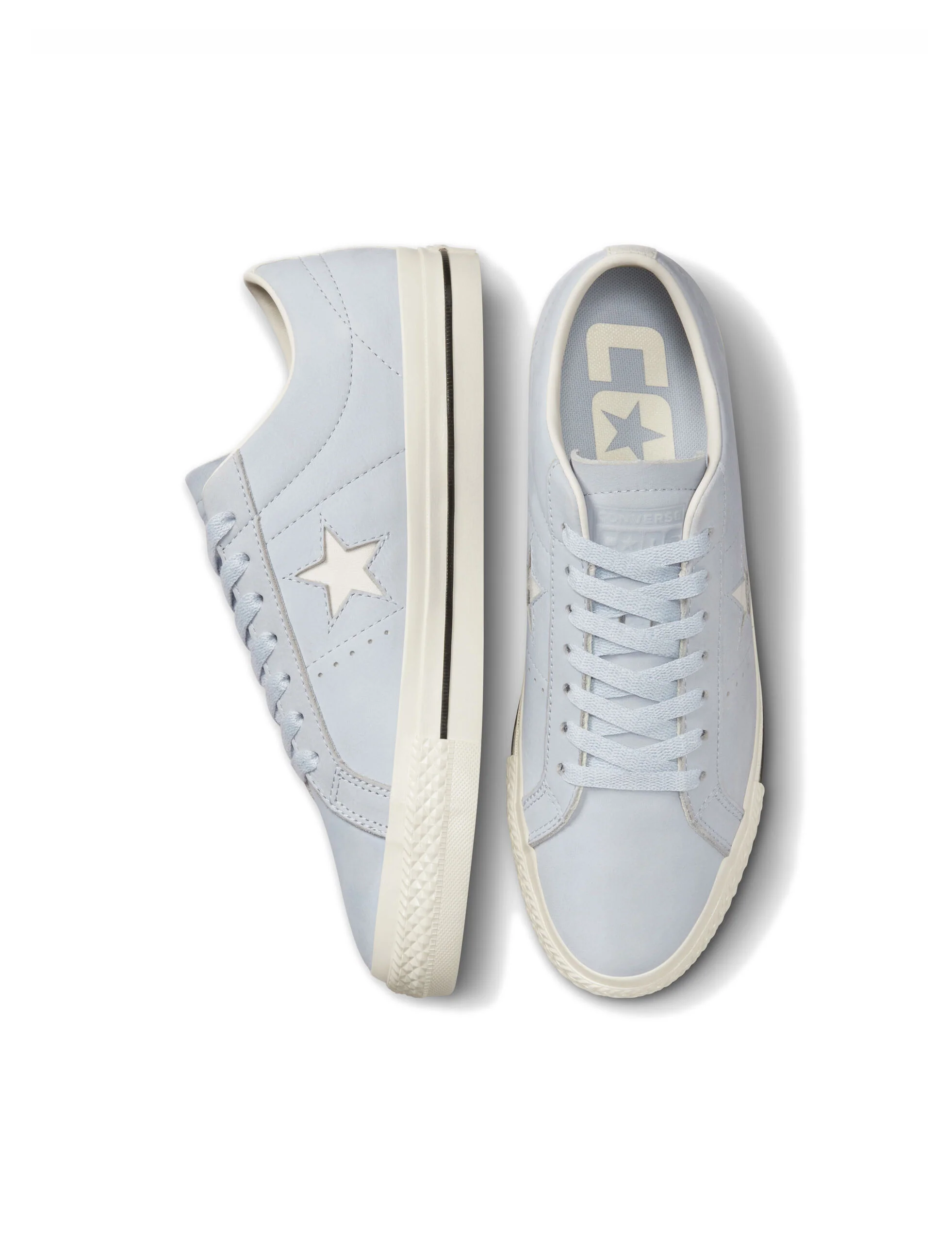 CONVERSE One Star Pro Nubuck Leather Ghosted/Egret/Black - Image 5