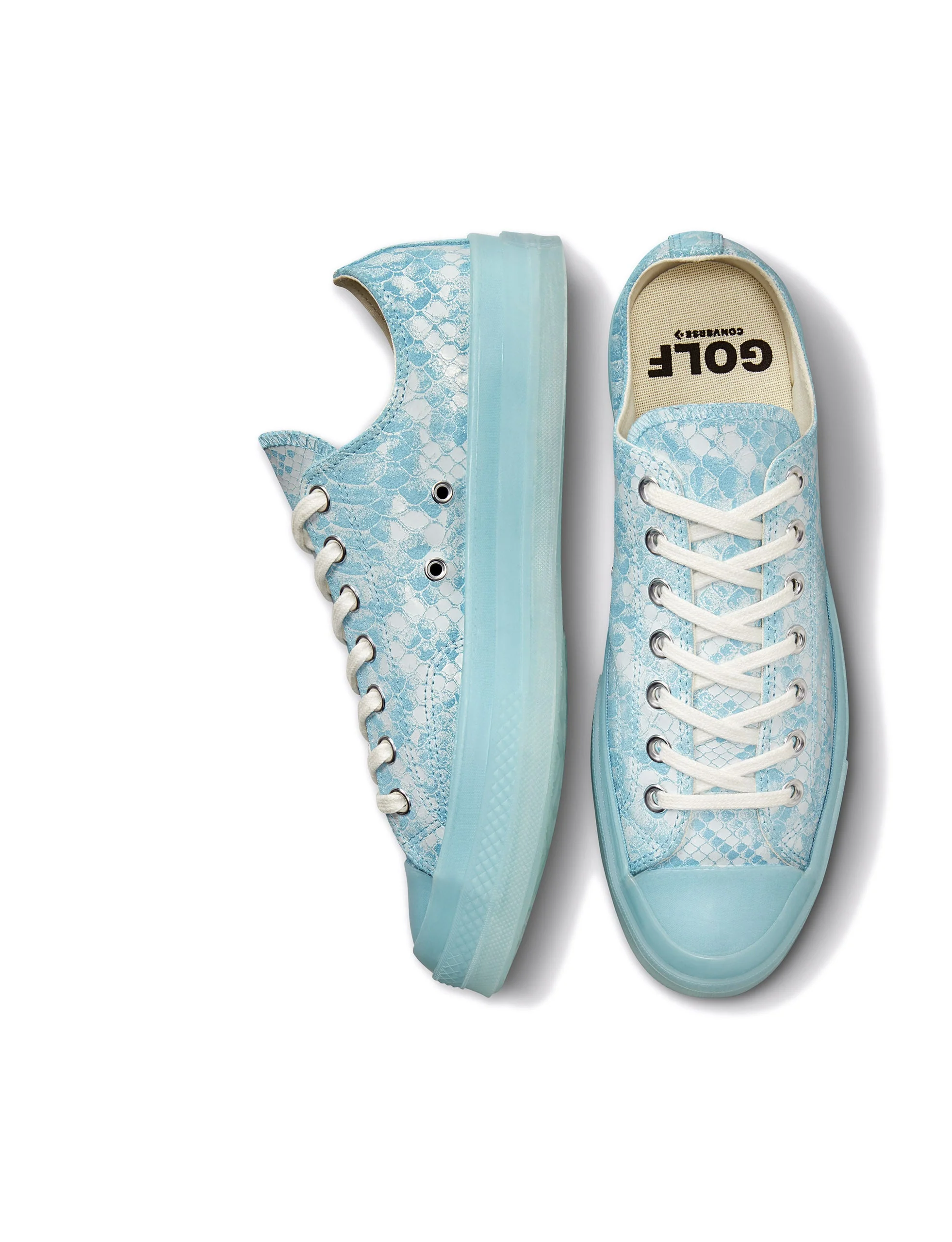 CONVERSE X GOLF WANG CHUCK 70 SNAKE BLUE - Image 4