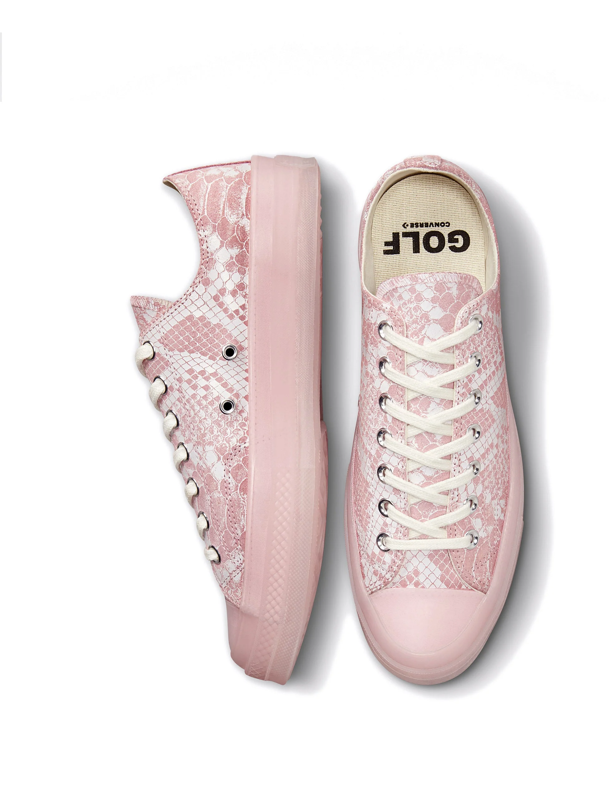 CONVERSE X GOLF WANG CHUCK 70 SNAKE PINK - Image 4
