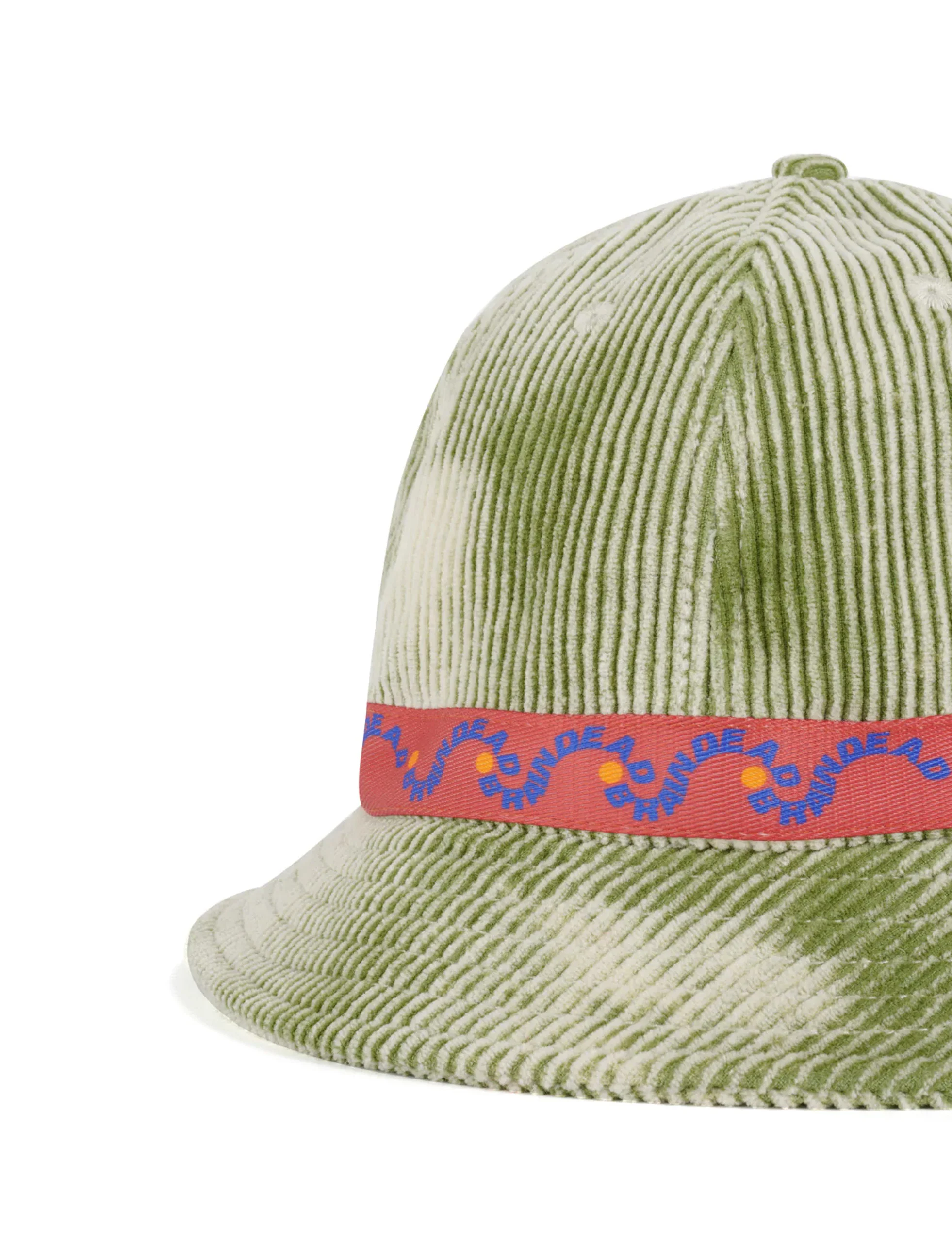BRAIN DEAD WAVE BELL BUCKET HAT OLIVE - Image 3