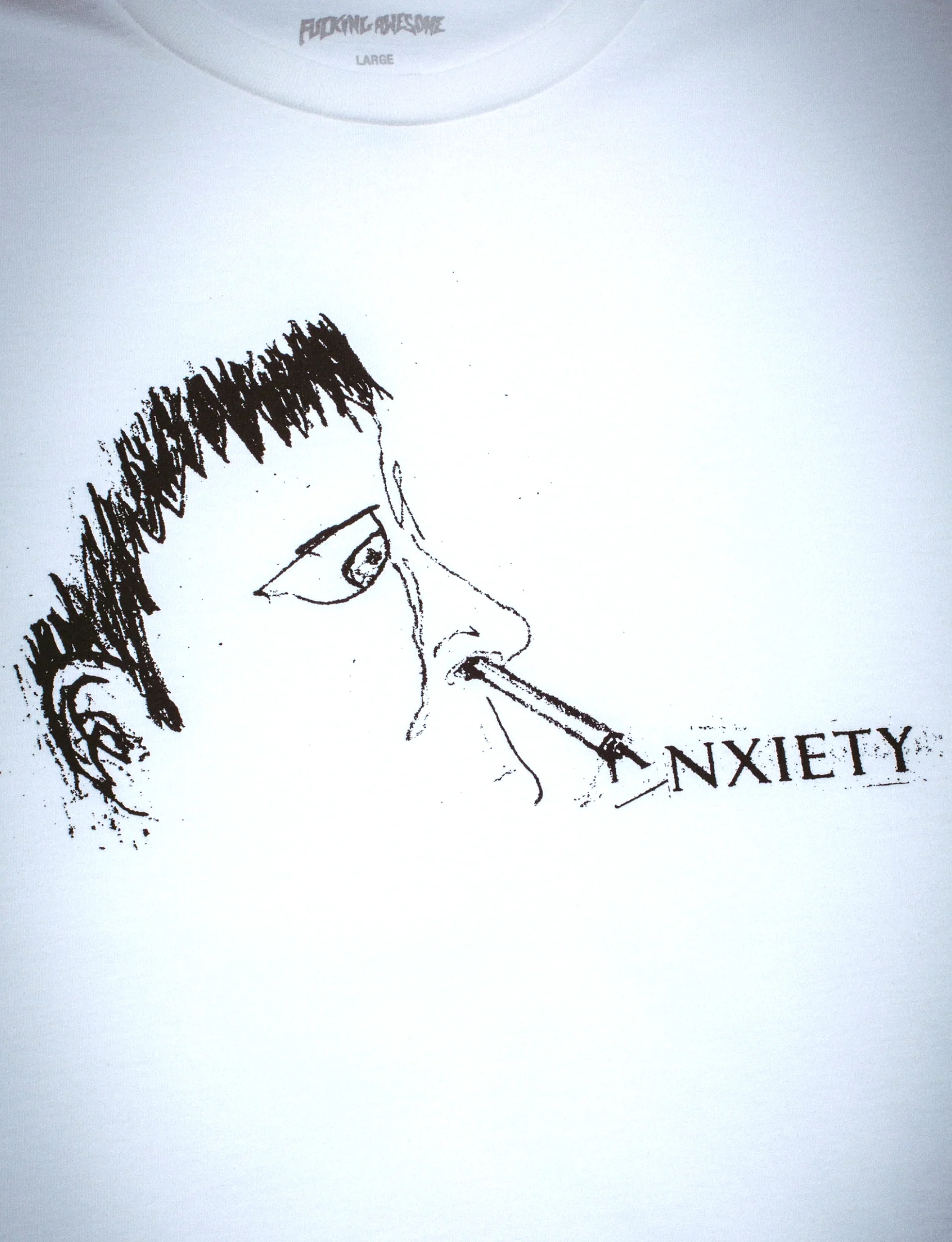 FUCKING AWESOME Anxiety WHITE - Image 2
