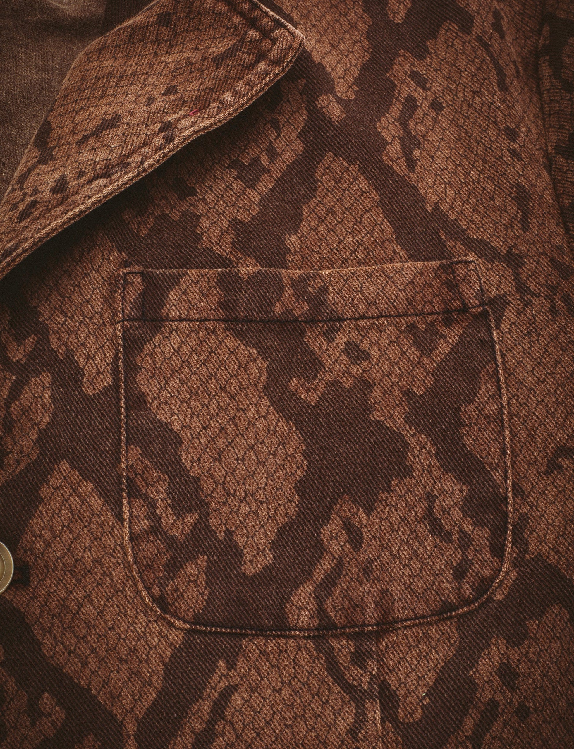 FUCKING AWESOME Blazer Jacket BROWN - Image 5