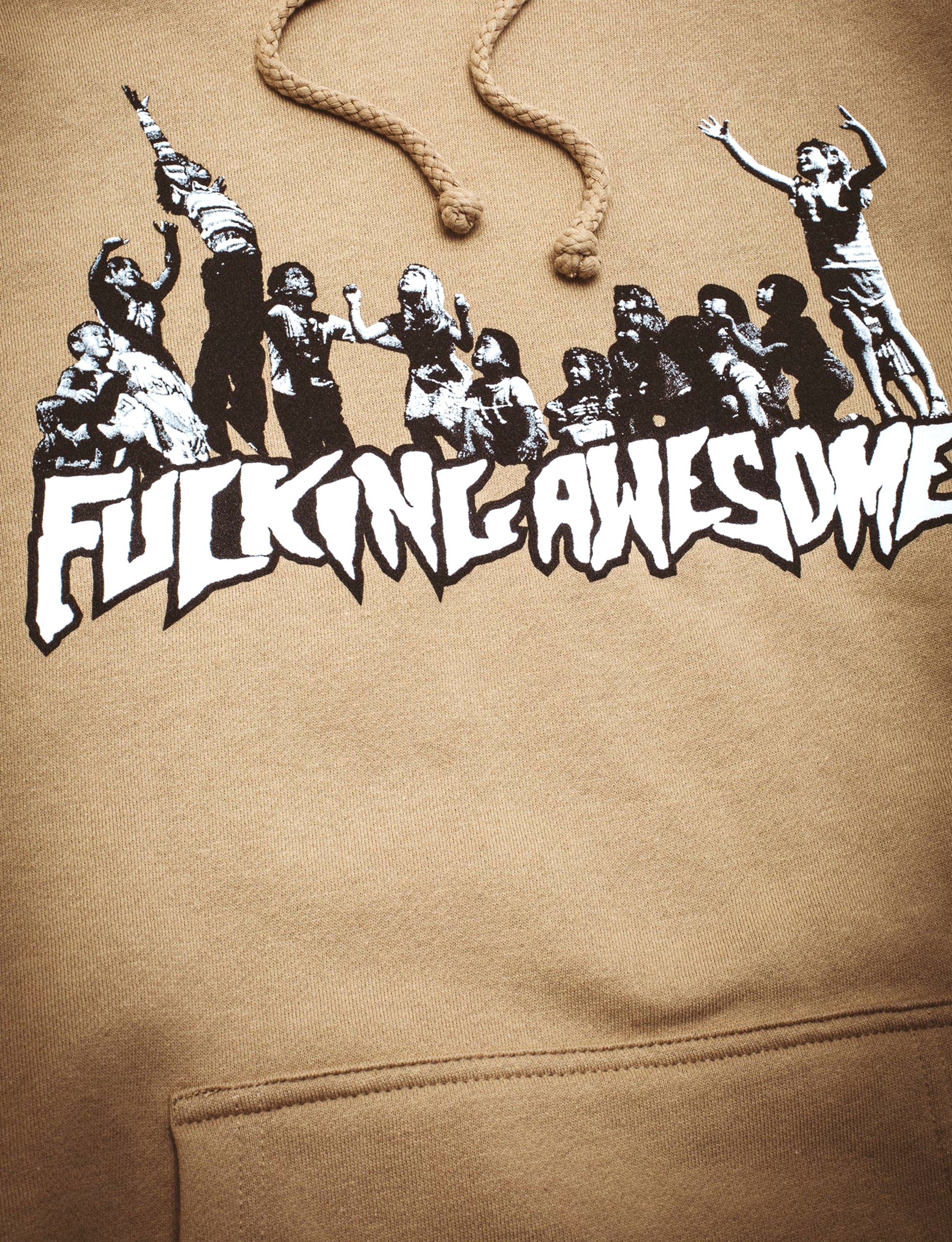 FUCKING AWESOME Hug The Earth Hoodie - Image 2
