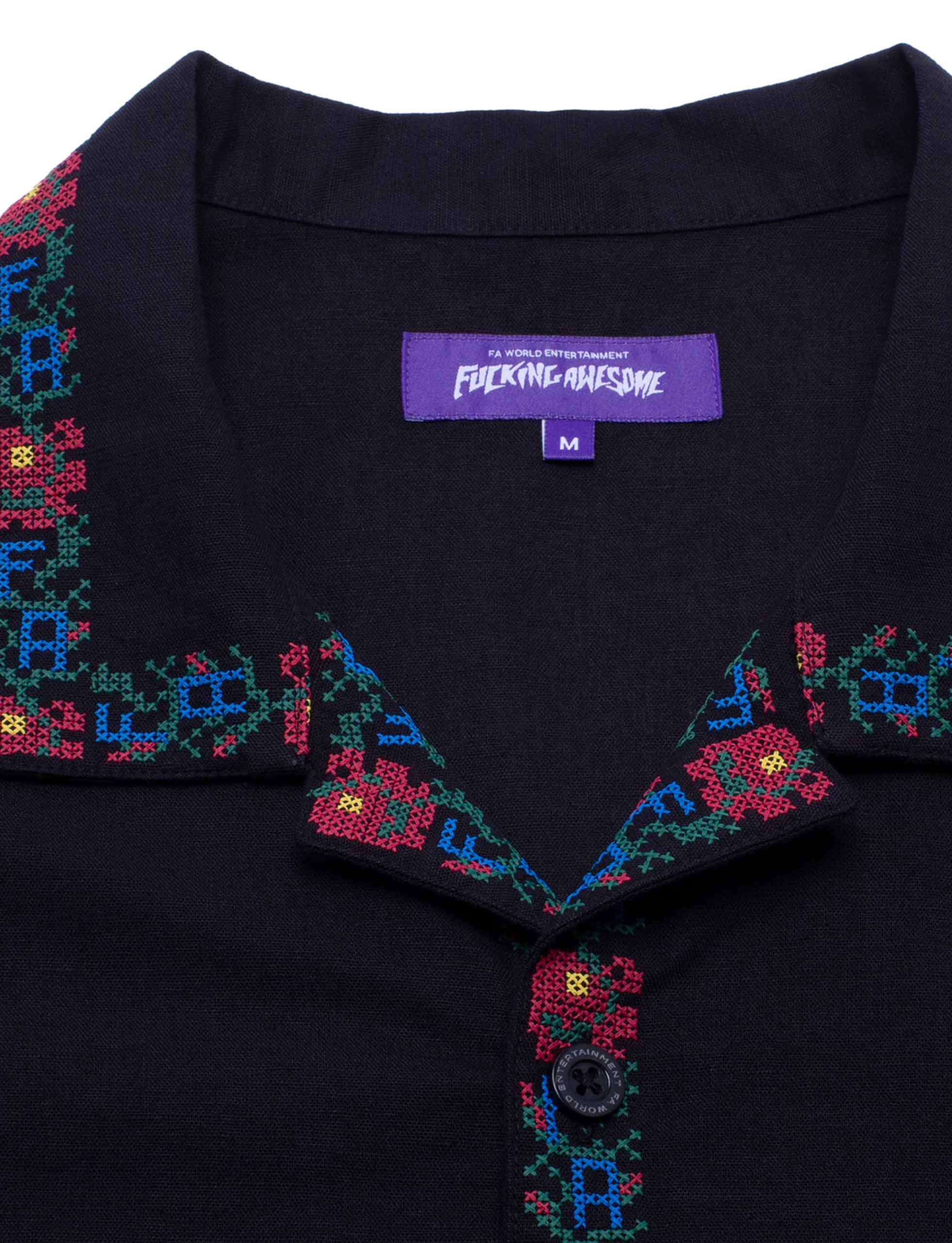 Fucking Awesome  Linen Tetris Club - Black - Image 3