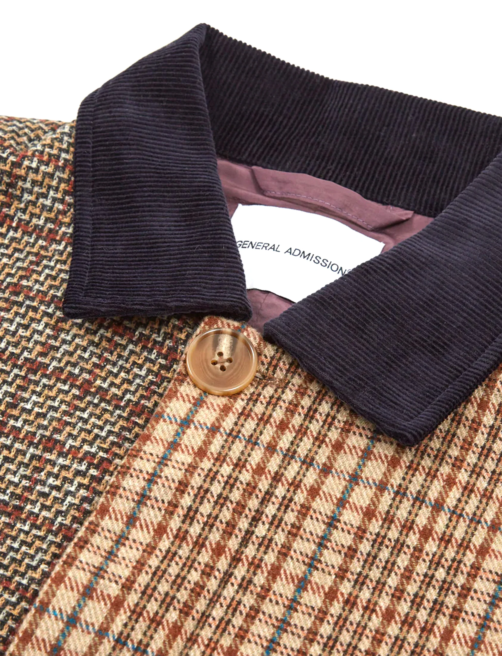 GENERAL ADMISSION PATCH WORK MAC COAT - Image 4