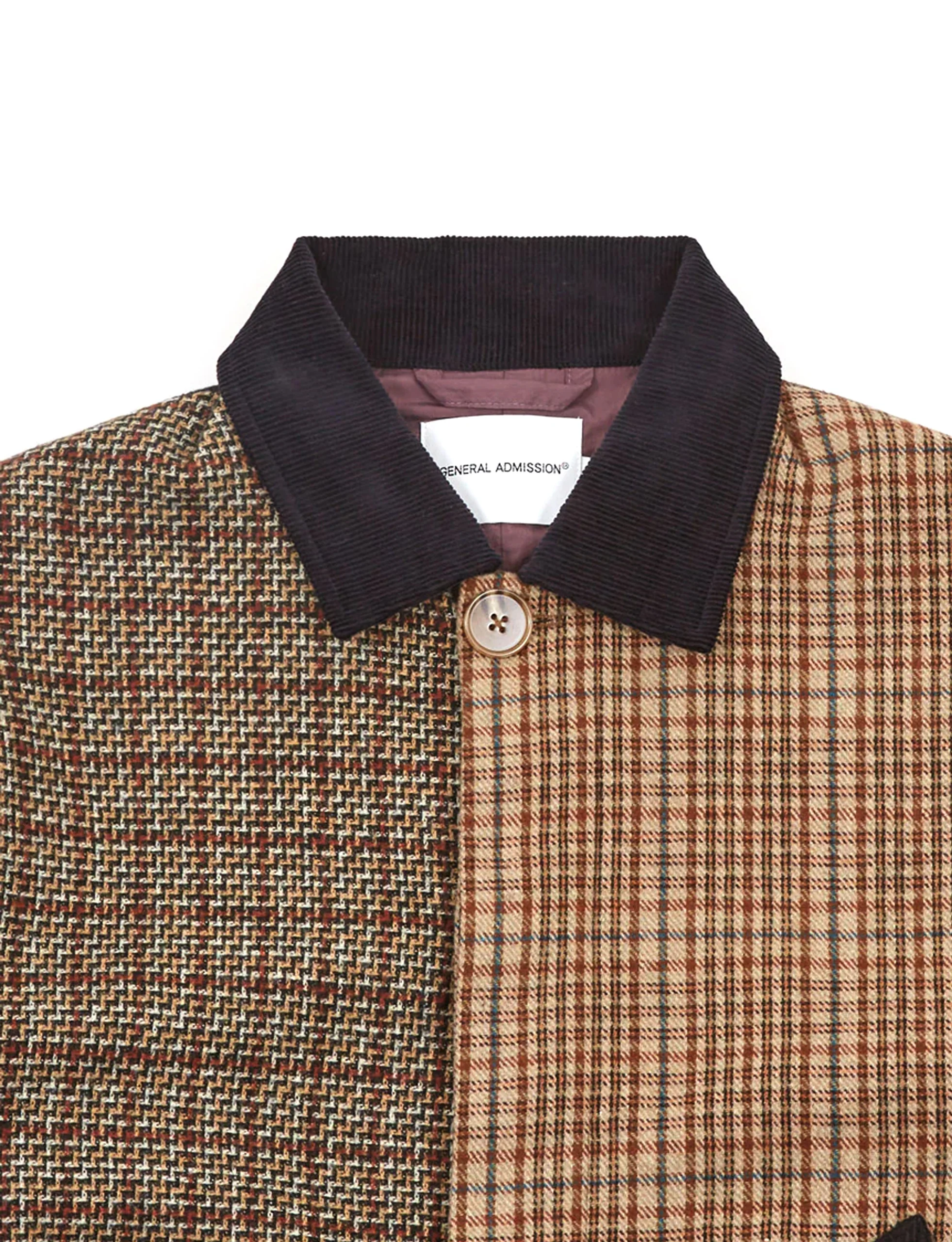 GENERAL ADMISSION PATCH WORK MAC COAT - Image 5